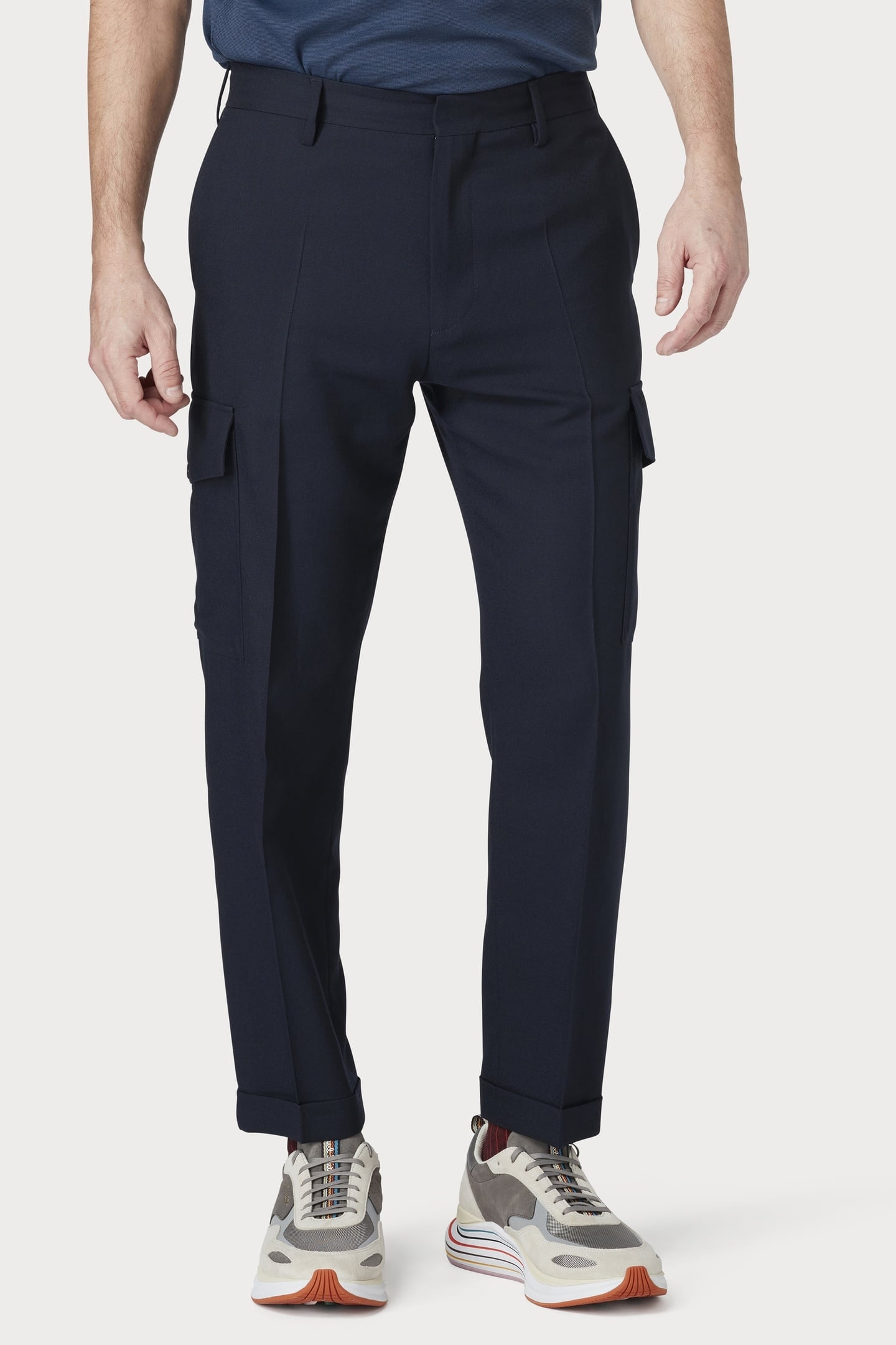 CARGO TROUSER VERY DARK NAVY 1