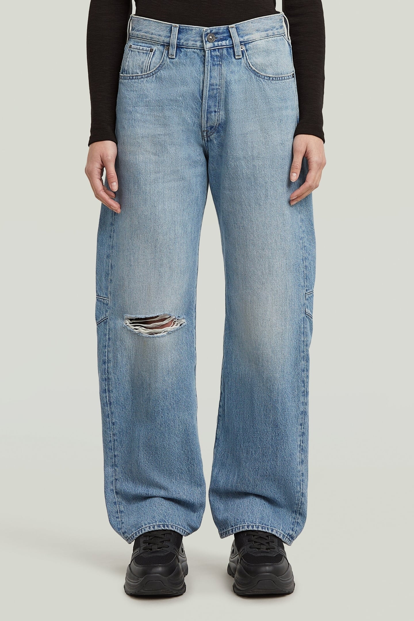 BOWEY 3D BOYFRIEND JEANS VINTAGE RIPPED MINE DUST 2
