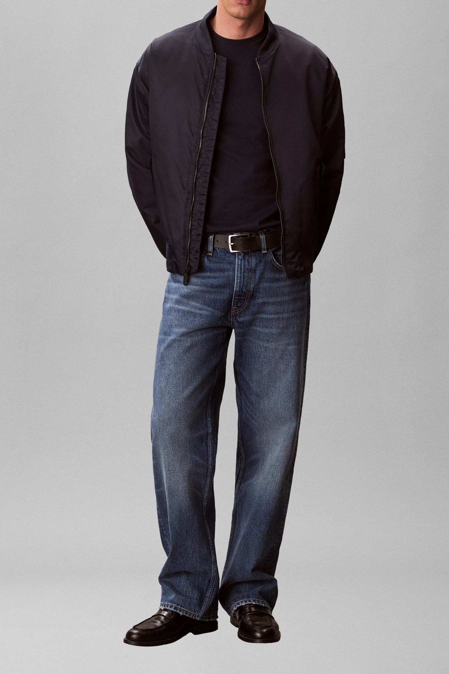 SS CLASSIC MONOGRAM TEE DARK SAPPHIRE/BRIGHT WHITE 3