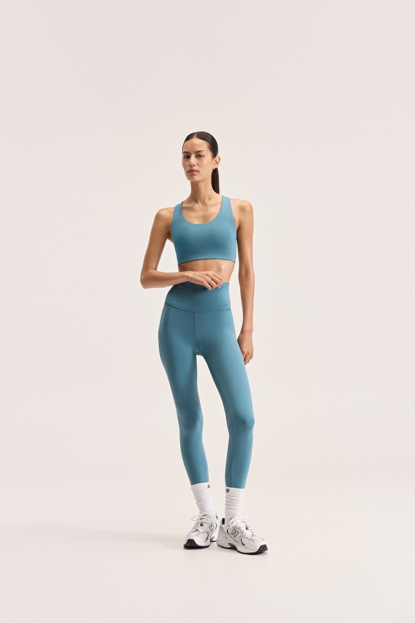 NB DEFINE HIGH RISE LEGGING 25 PUMPERNICKEL 1