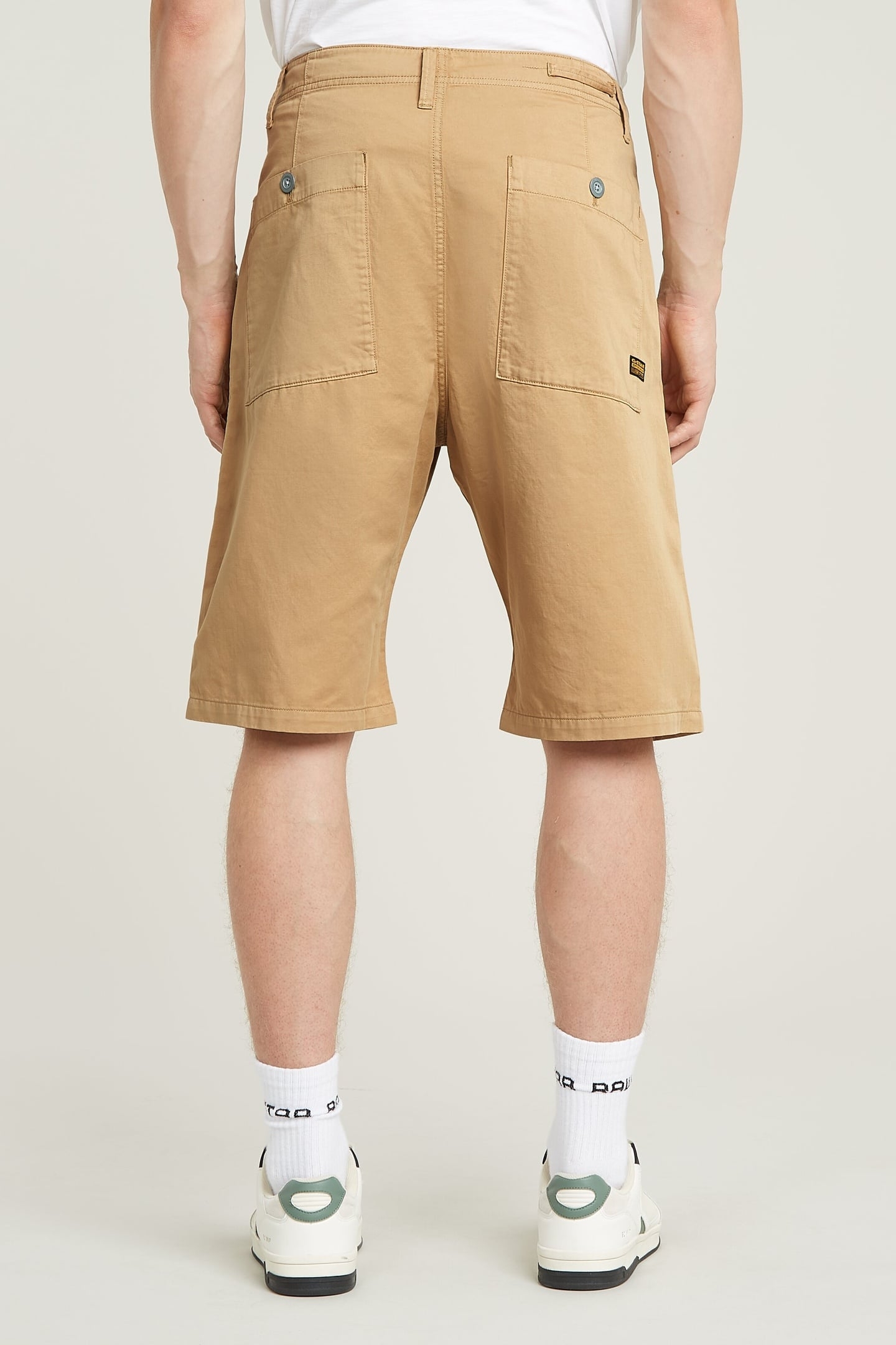 PLEATED CHINO SHORT LION GD 3