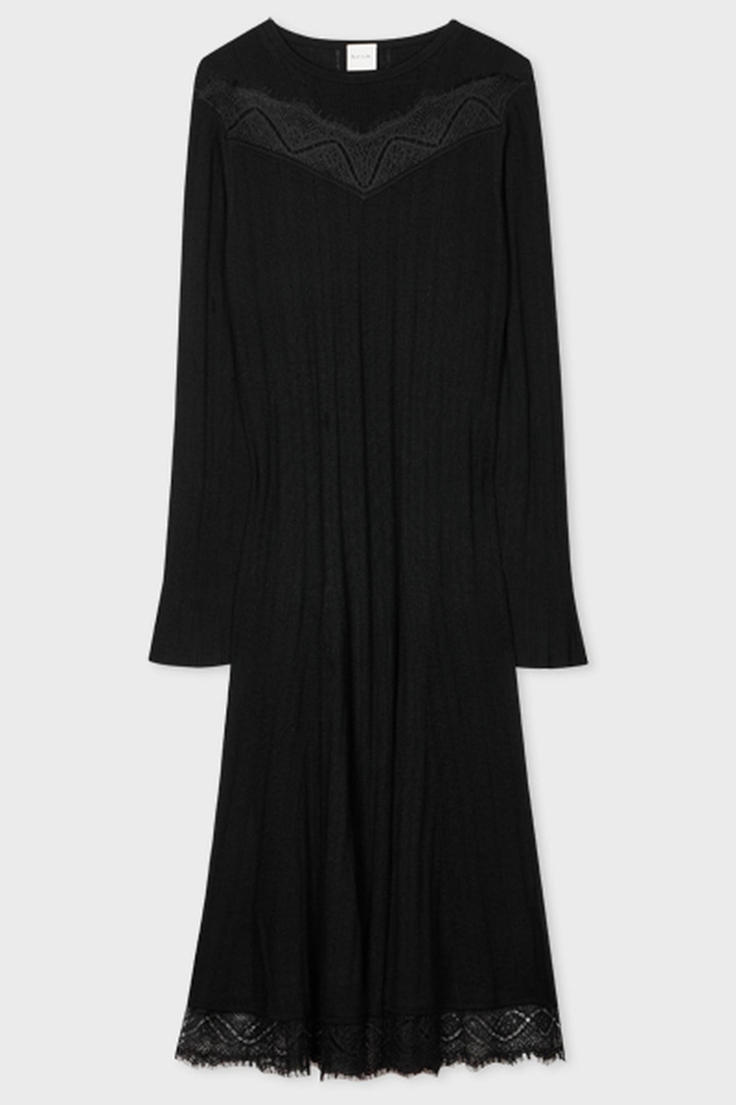 KNITTED DRESS BLACK 6