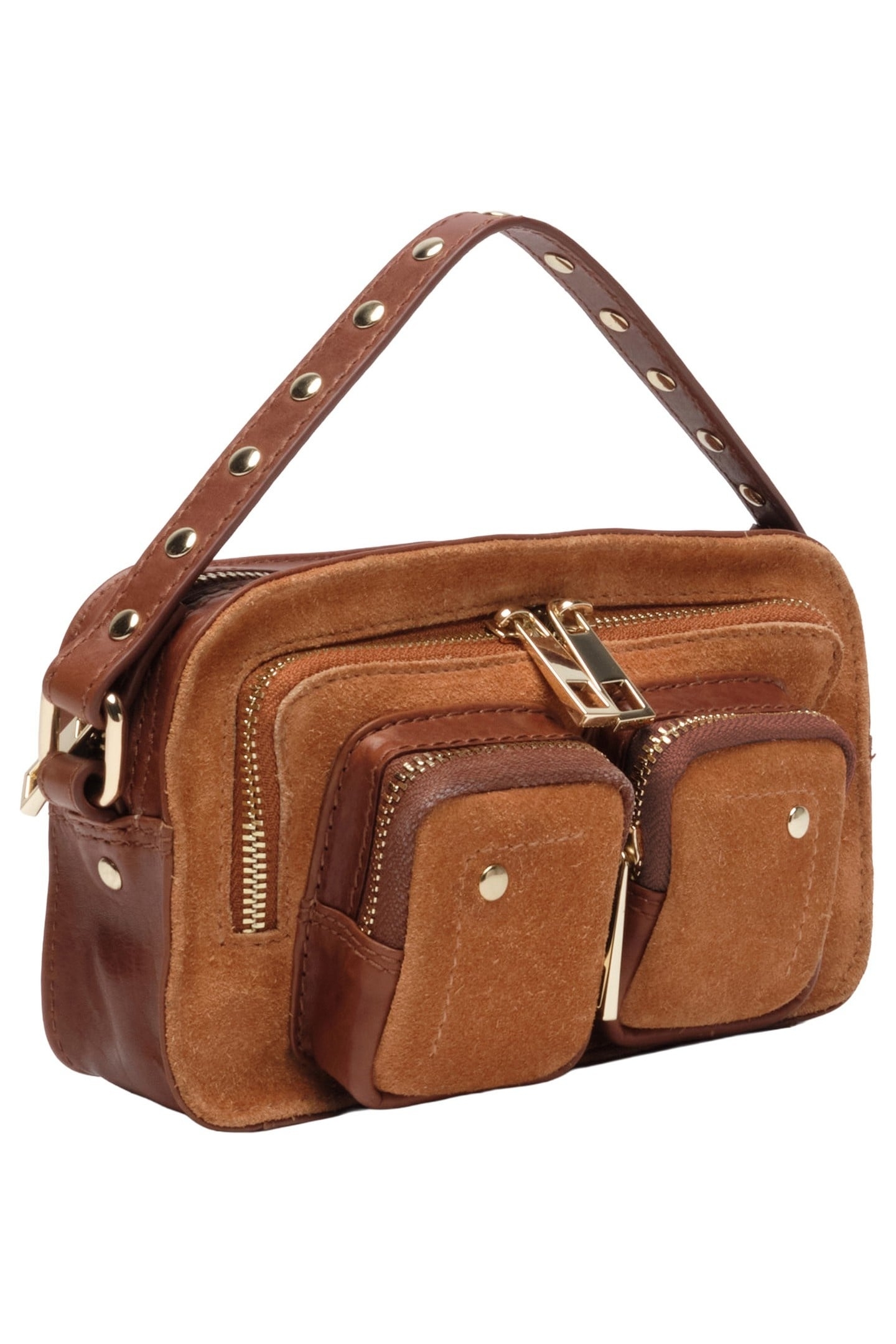 HELENA SUEDE TOFFEE W. GOLD 4