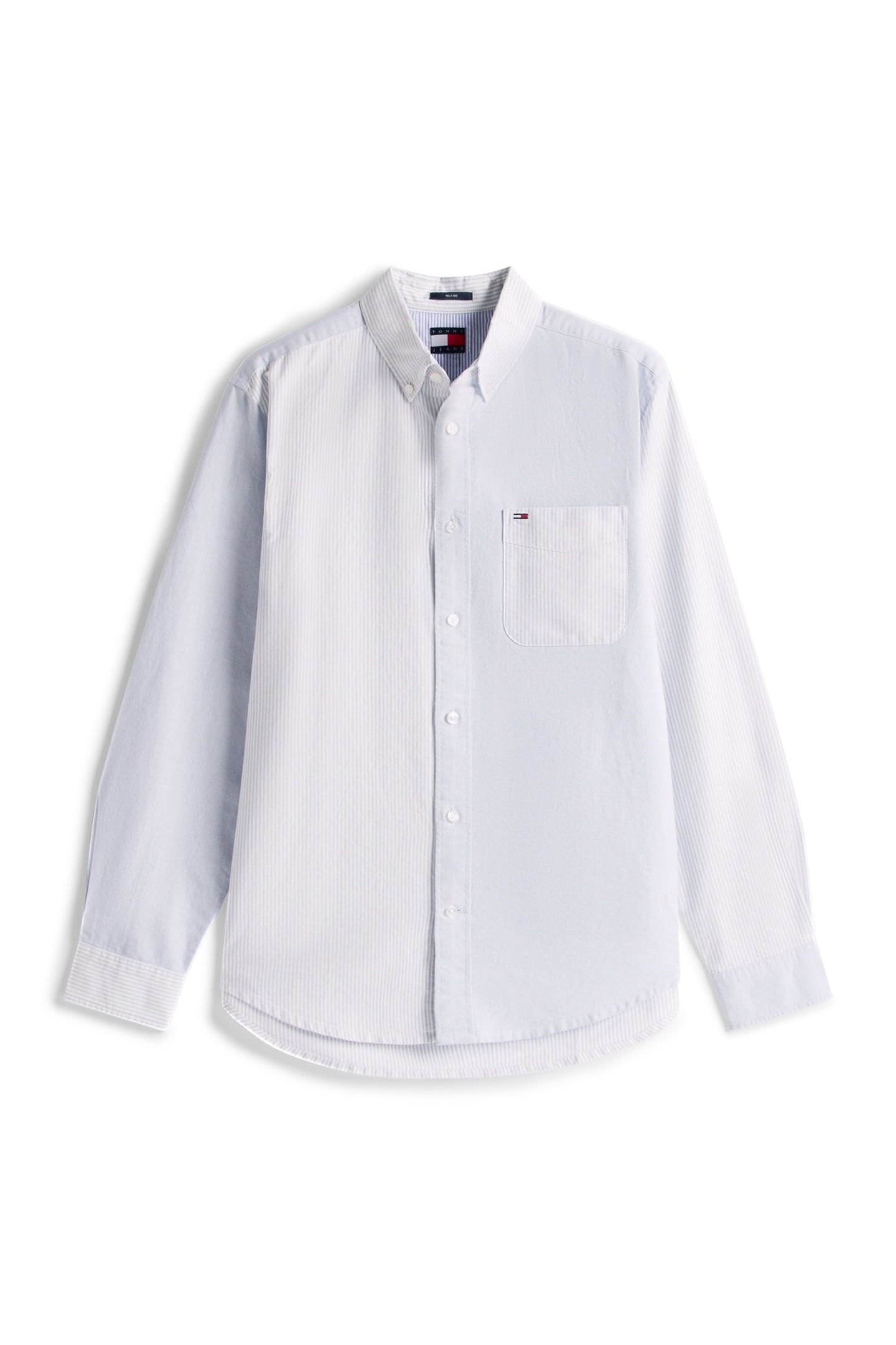 RELAXED OXFORD FUN SHIRT NORDIC IRIS/MULTI 4