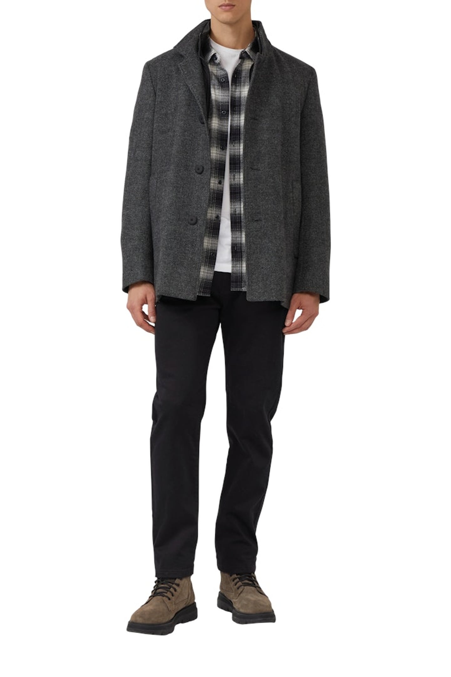 S.OLIVER JACKETS OUTDOOR GREY/BLACK 2