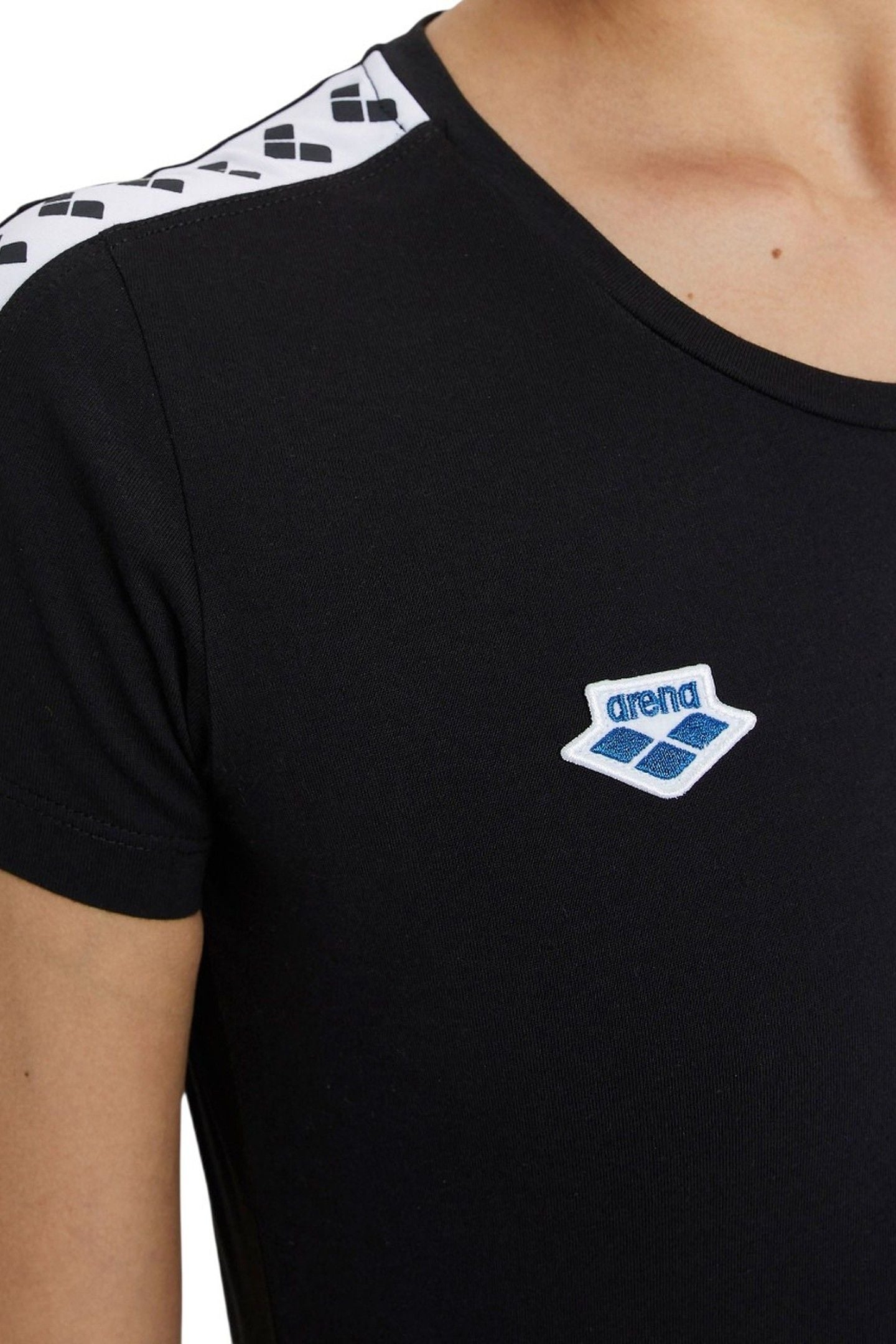 W T-SHIRT TEAM BLACK-WHITE-BLACK 5