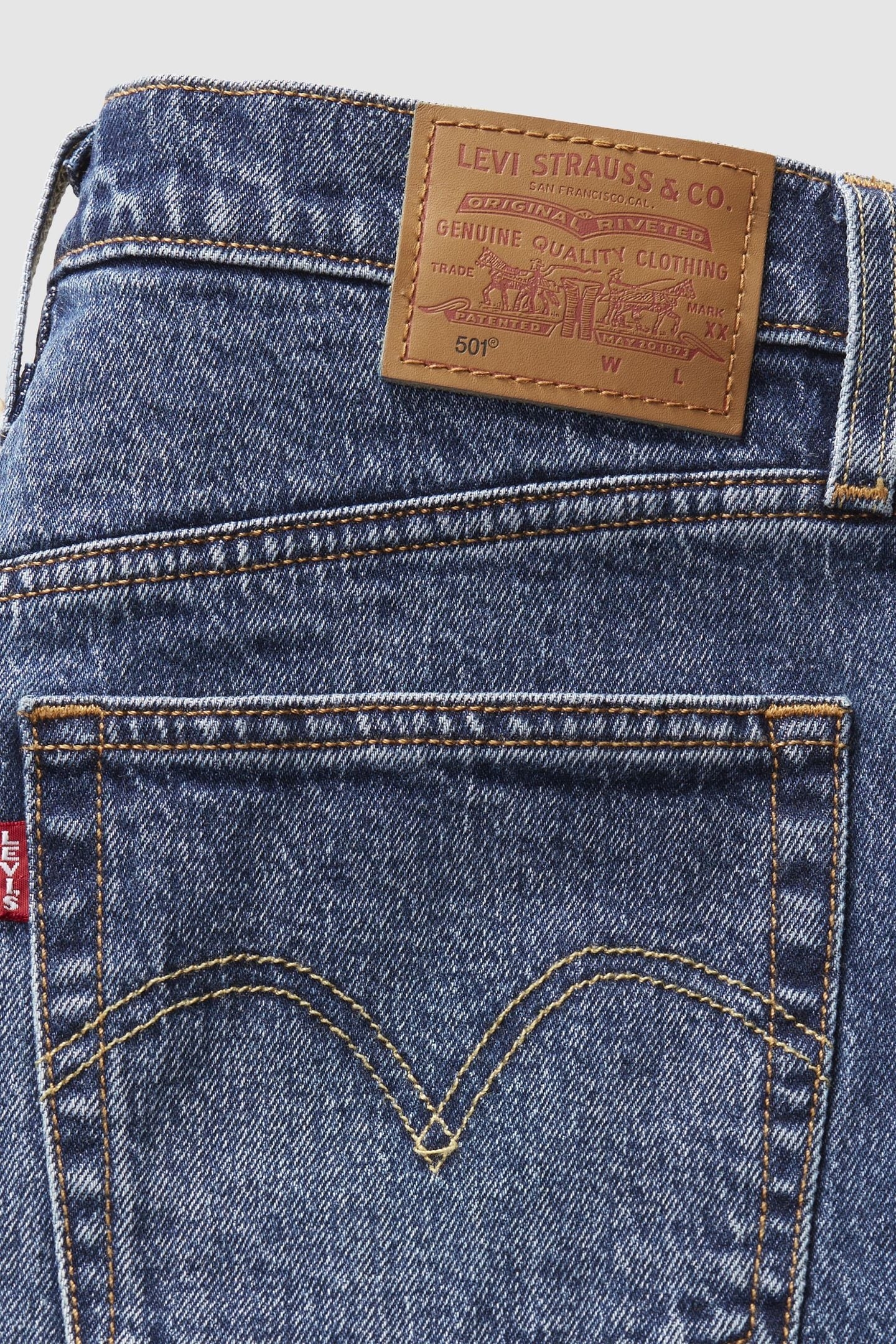 501® ORIGINAL SHORTS BLUE 6