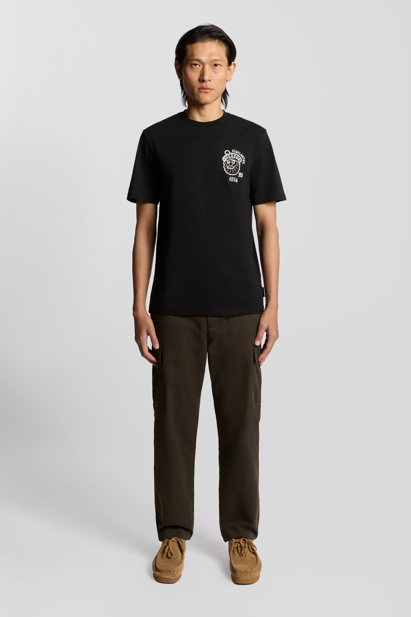 HIGHLANDER GRAPHIC T-SHIRT JET BLACK 1