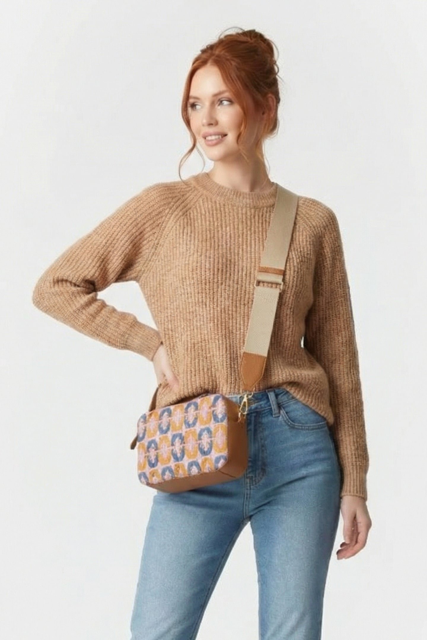 CROSS BODY BAG IN MONOGRAM 3D MULTI PRINT 1