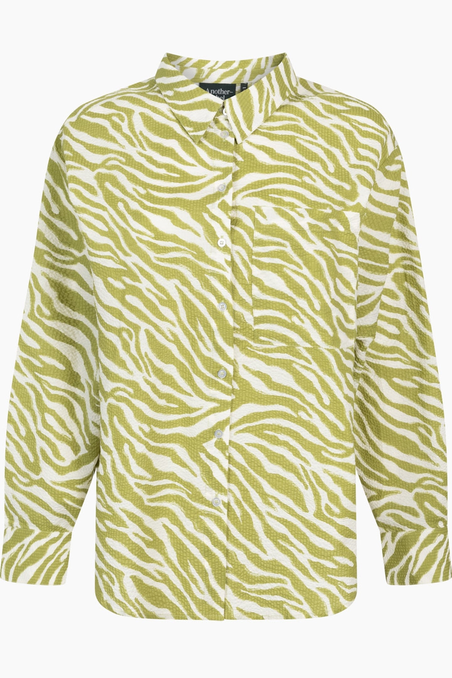 STELLA SHIRT ABSTRACT GREEN 3
