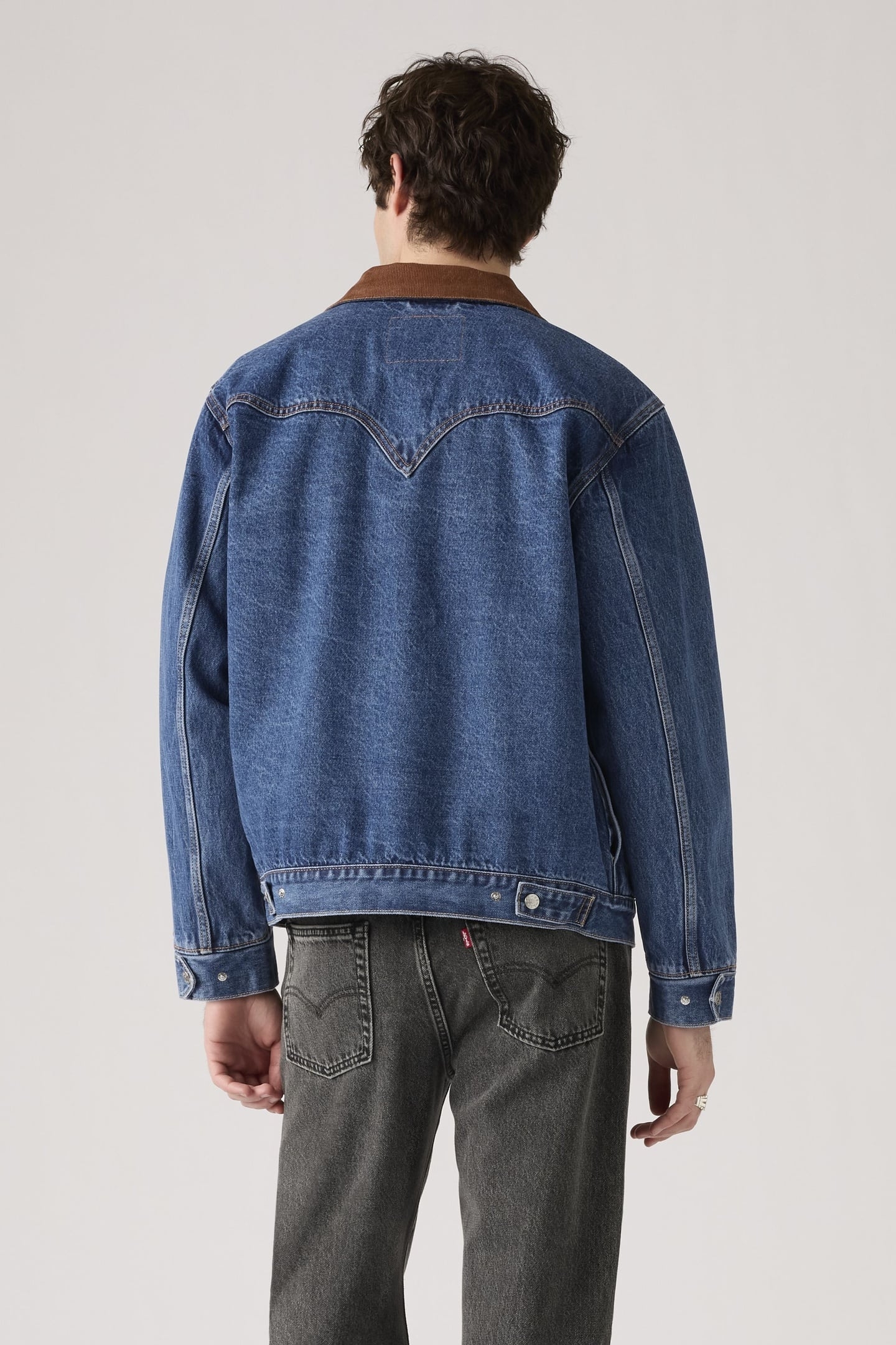 WESTERN SHORTHORN TRUCKER JACKET BLUE 3