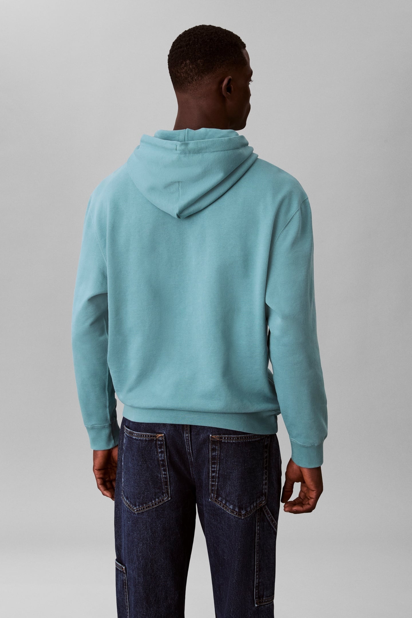 LS EU 350TERRY MICRO HOODIE TEQUILA BLUE 3