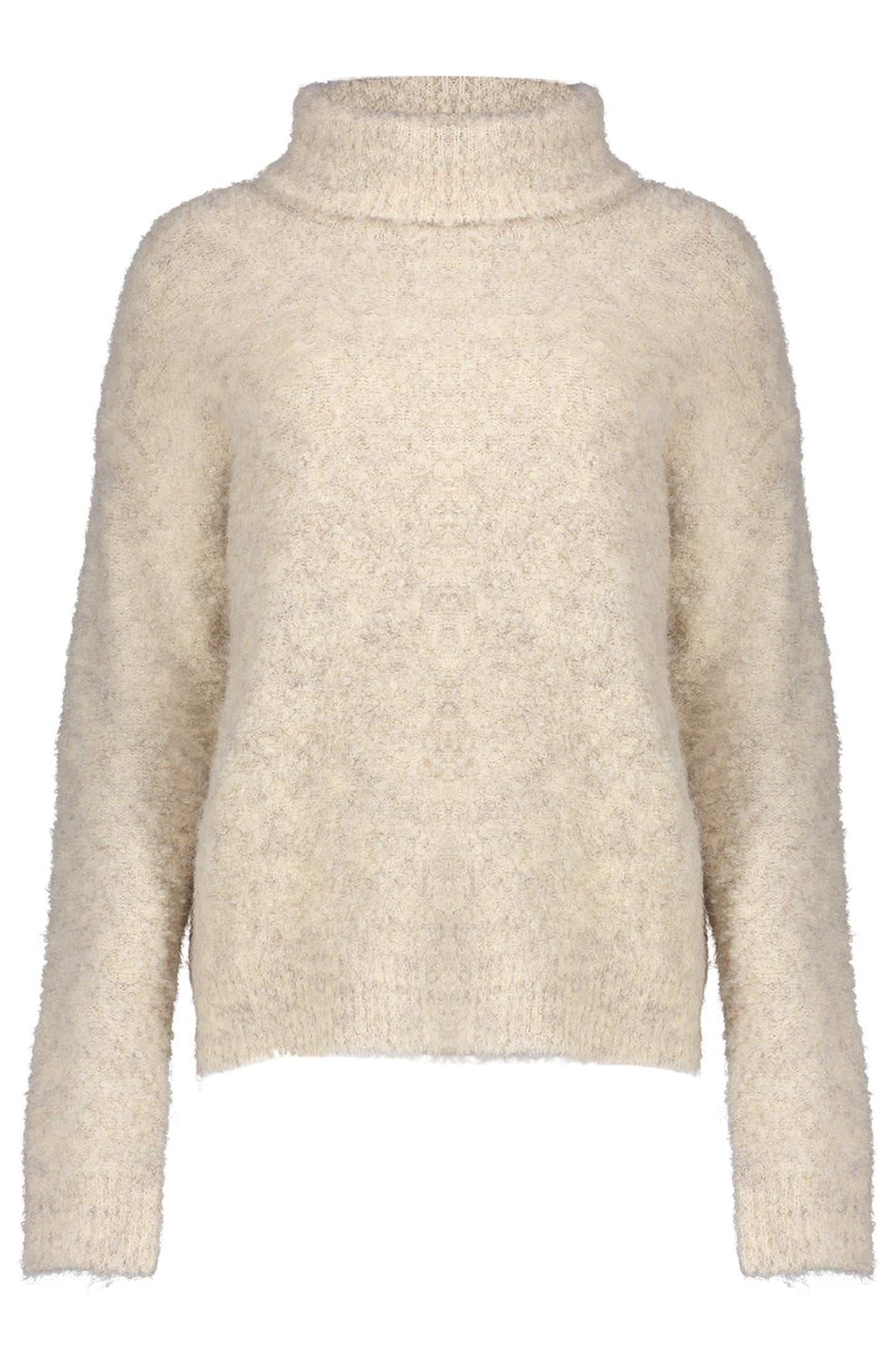 PULL ROLLNECK OFF-WHITE/GREIGE 1