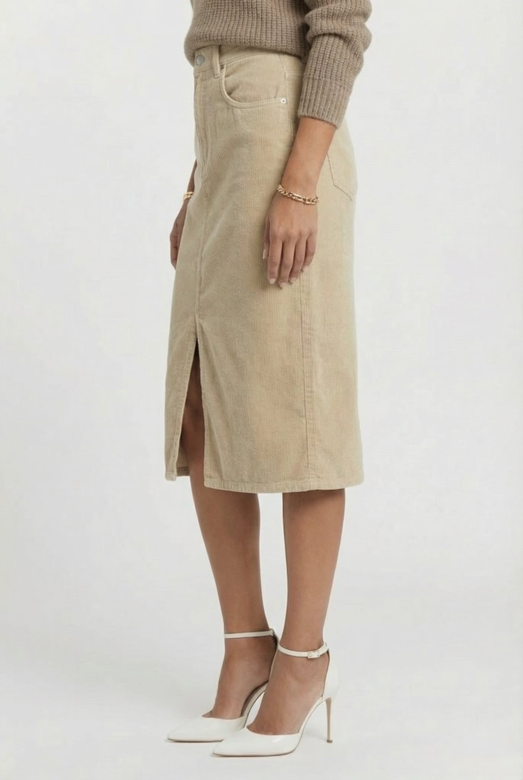 TILAURIA SKIRT ECRU 3