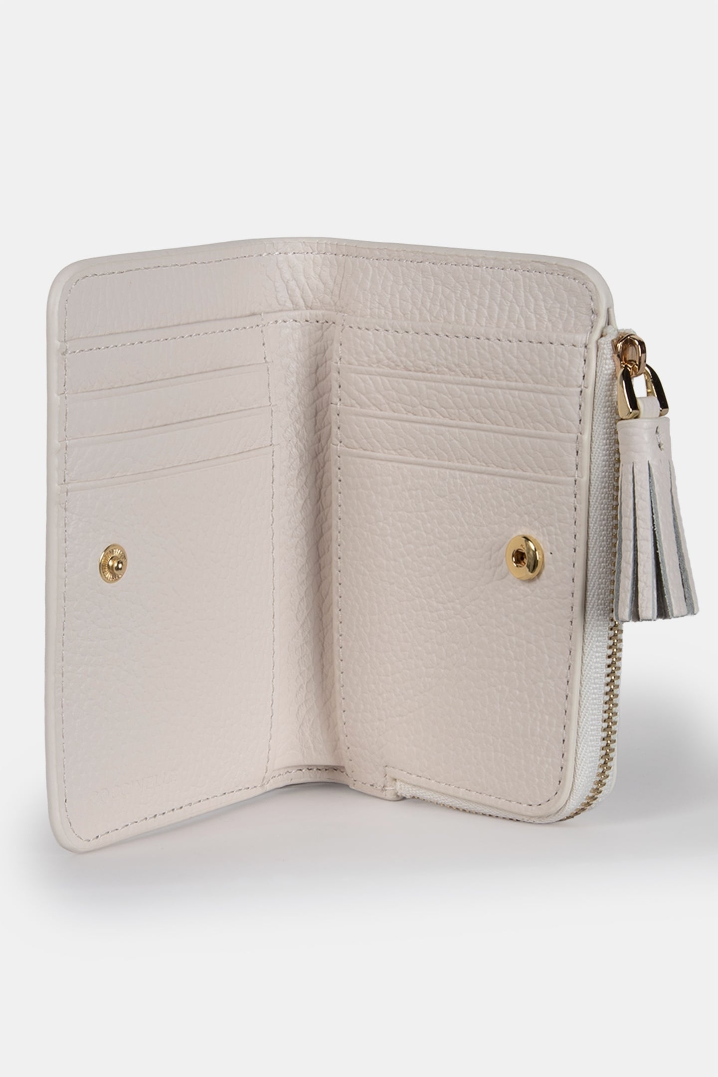 LEATHER PURSE IN WHITE 3