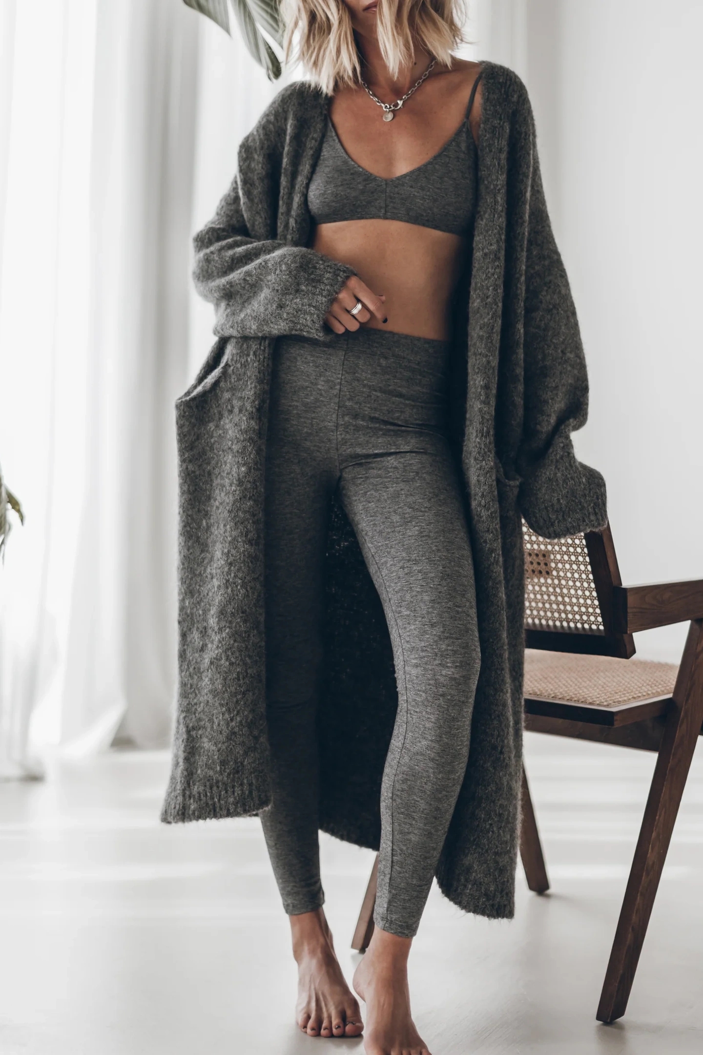 THE GREY COMFY LEGGINGS 1