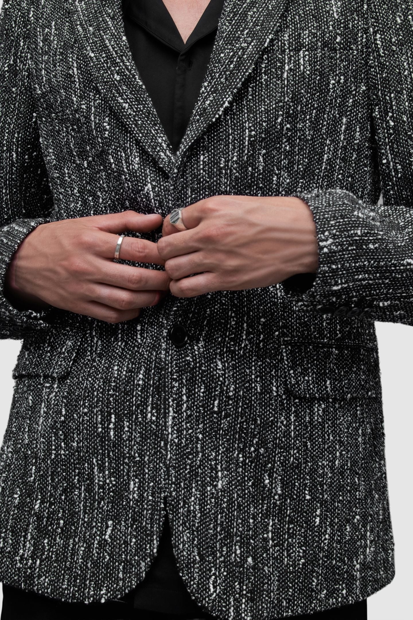 ARGYLL BLAZER BLACK/WHITE 8