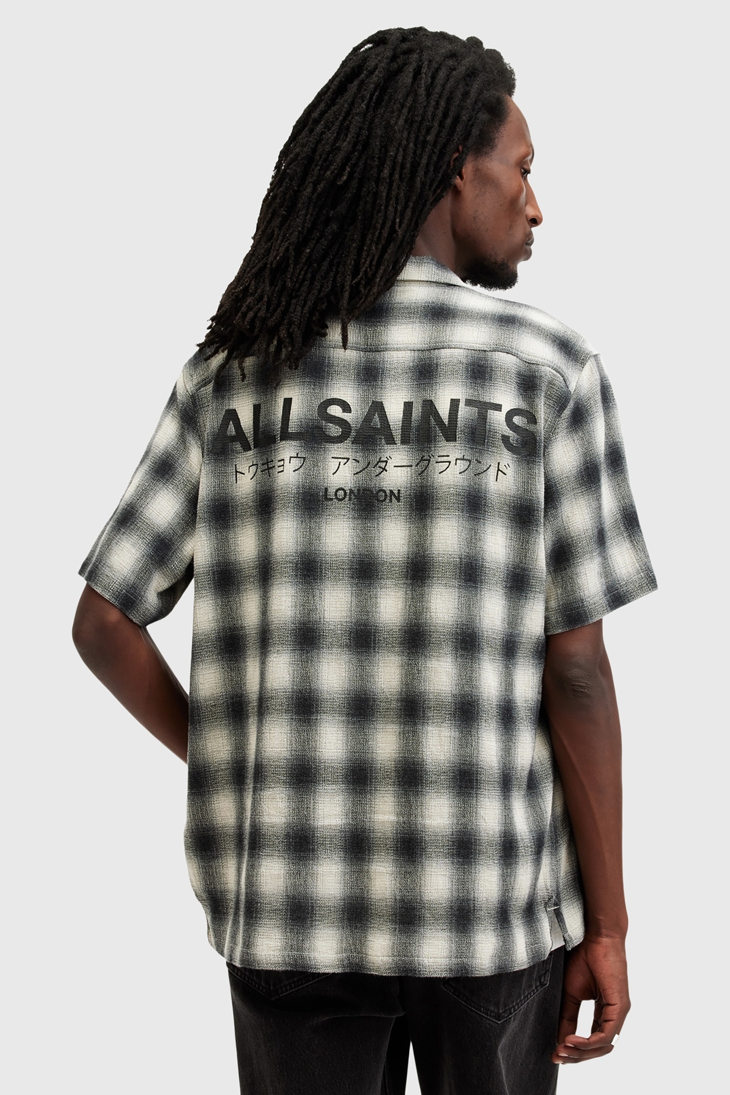 UNDRGRND CHK SHIRT OFF WHITE 5