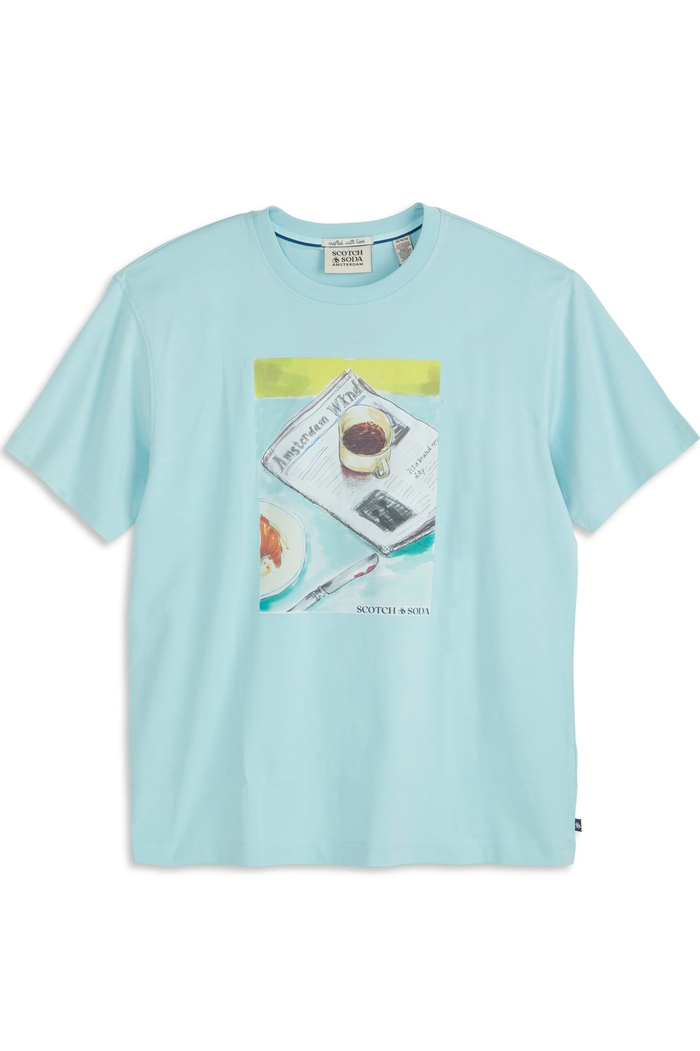GRAPHIC TEE CANAL BLUE 1