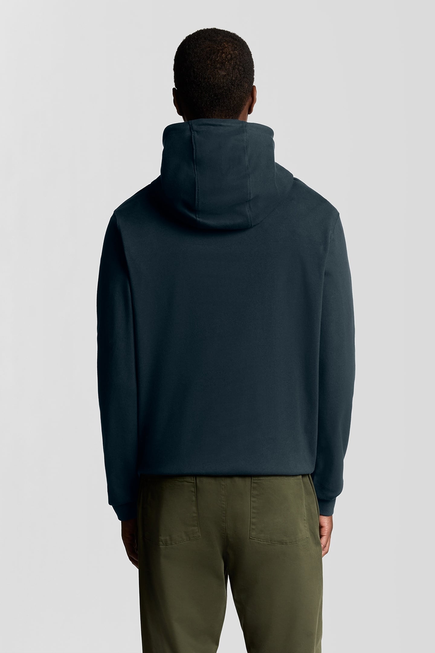 INTERLOCK PULLOVER HOODIE CARBON 3