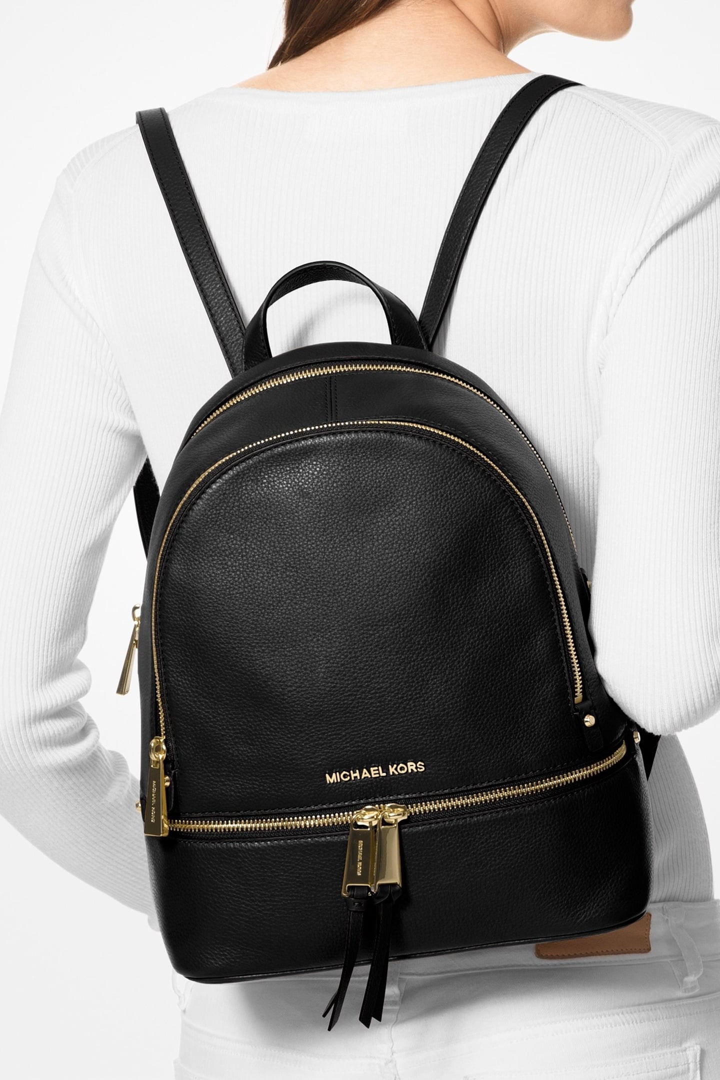MEDIUM BACKPACK BLACK 1