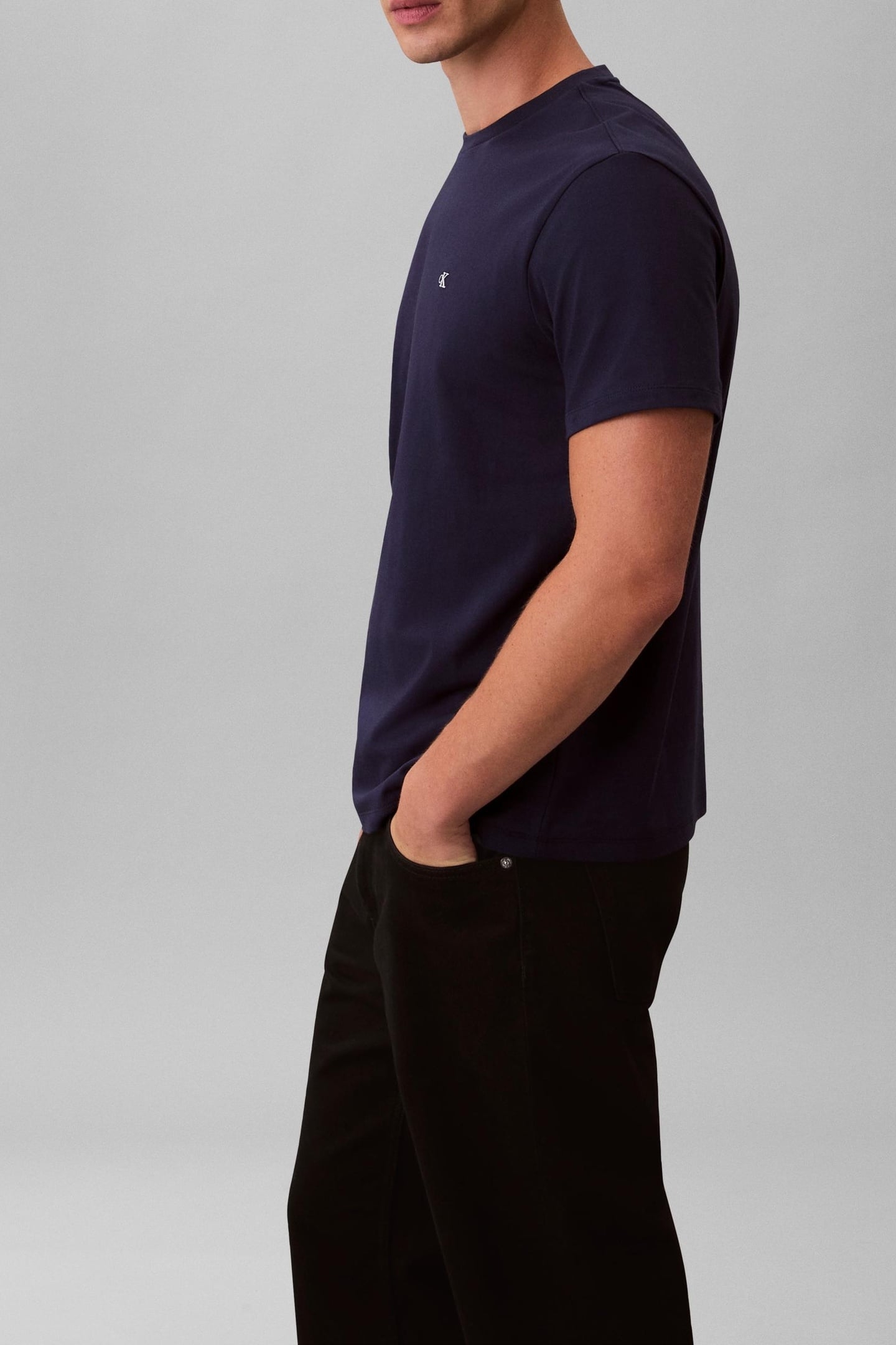 SS CLASSIC MONOGRAM TEE MARITIME BLUE 4