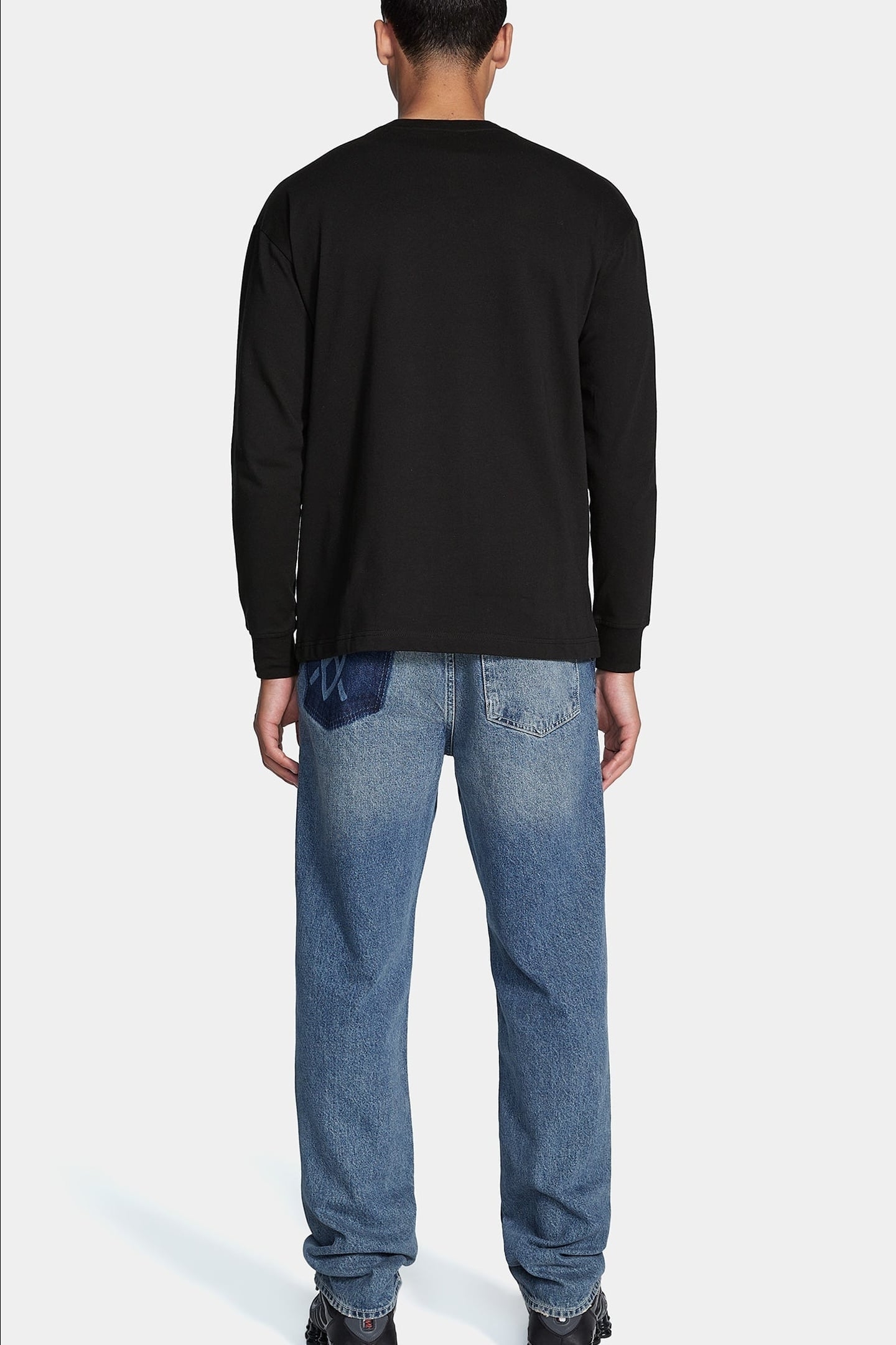 HOBAL LONG SLEEVE T-SHIRT BLACK 2