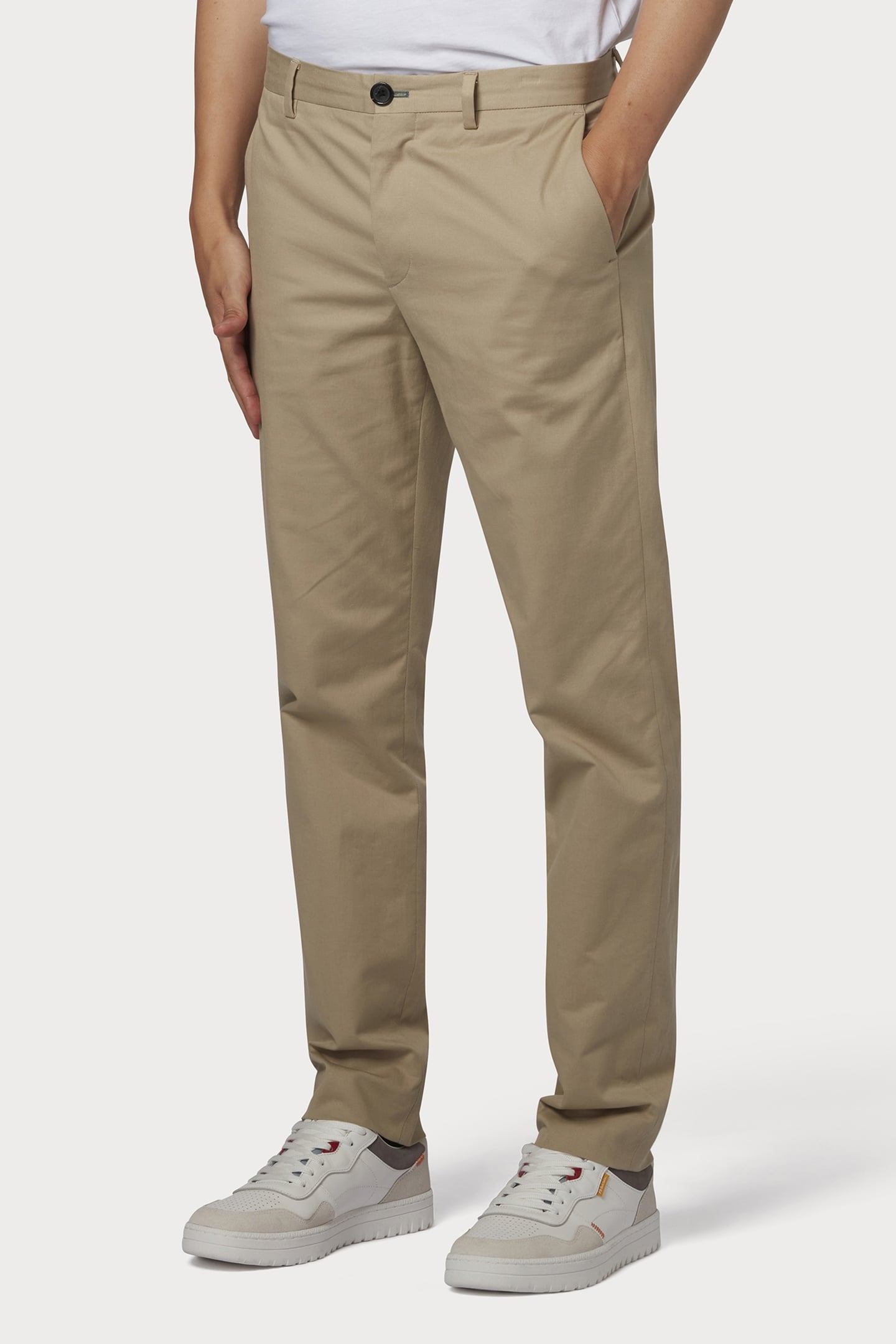 MID FIT CHINO LIGHT BEIGE 3