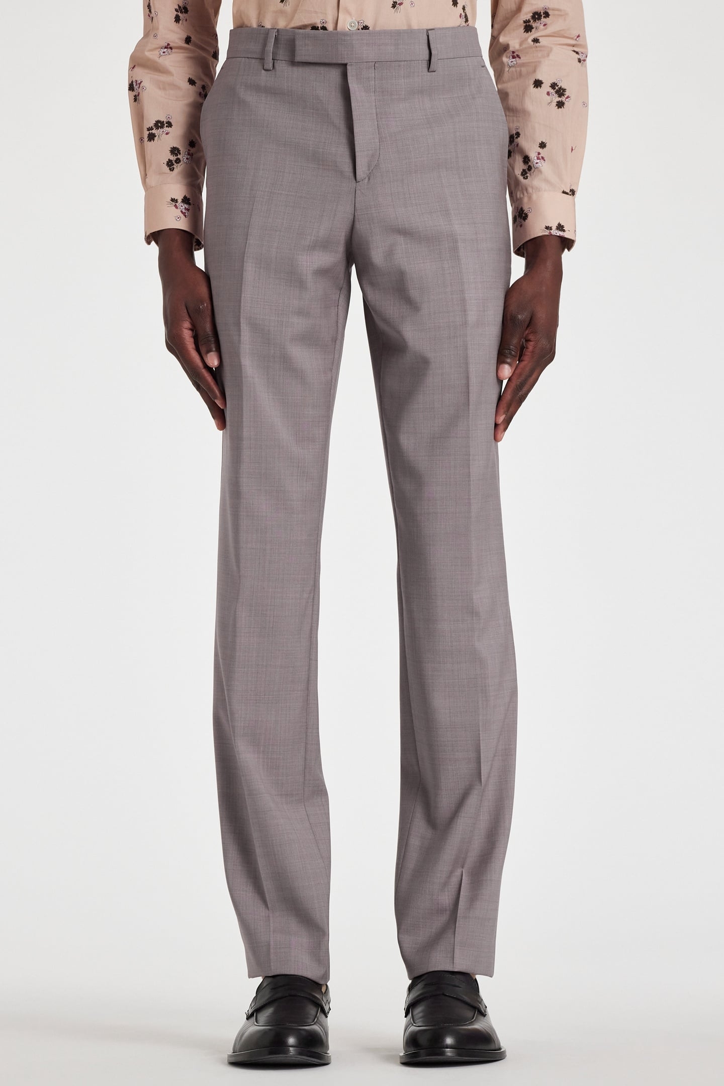 TAILORED FIT 2BTN SUIT LILAC 2