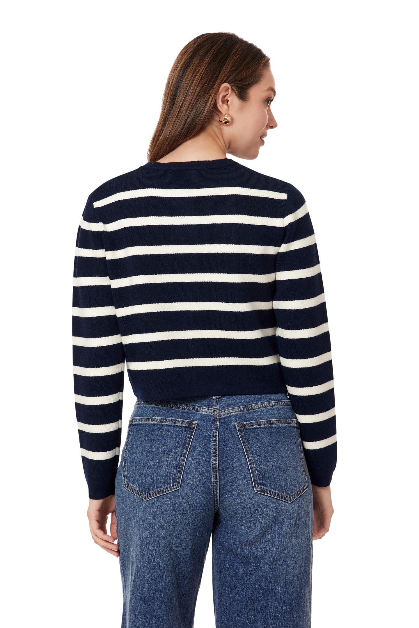 SWEATER MARITIME BLUE/SUGAR SWIZZLE 4