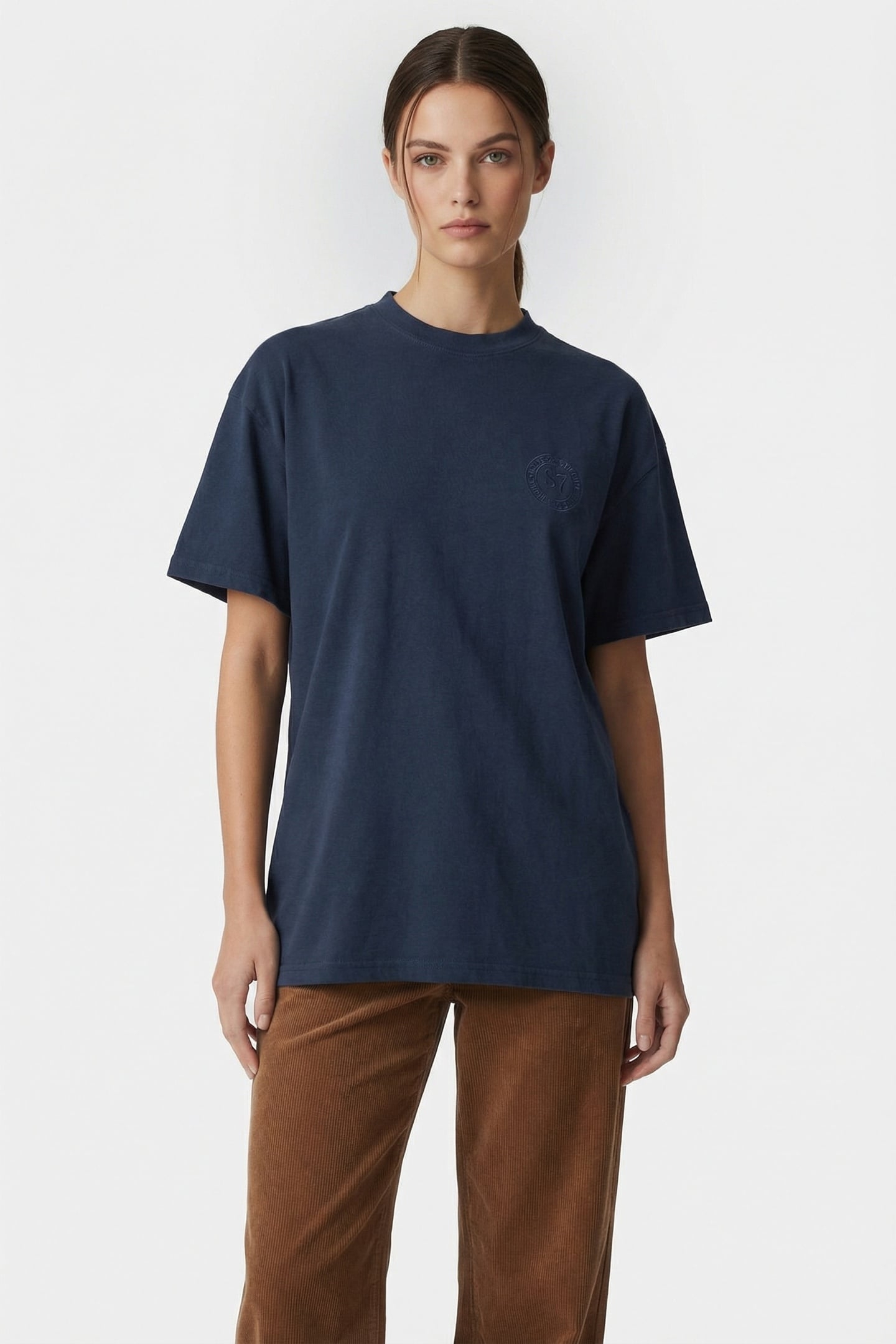 HOUSE OF STIEGLITZ T-SHIRT BLUE 1