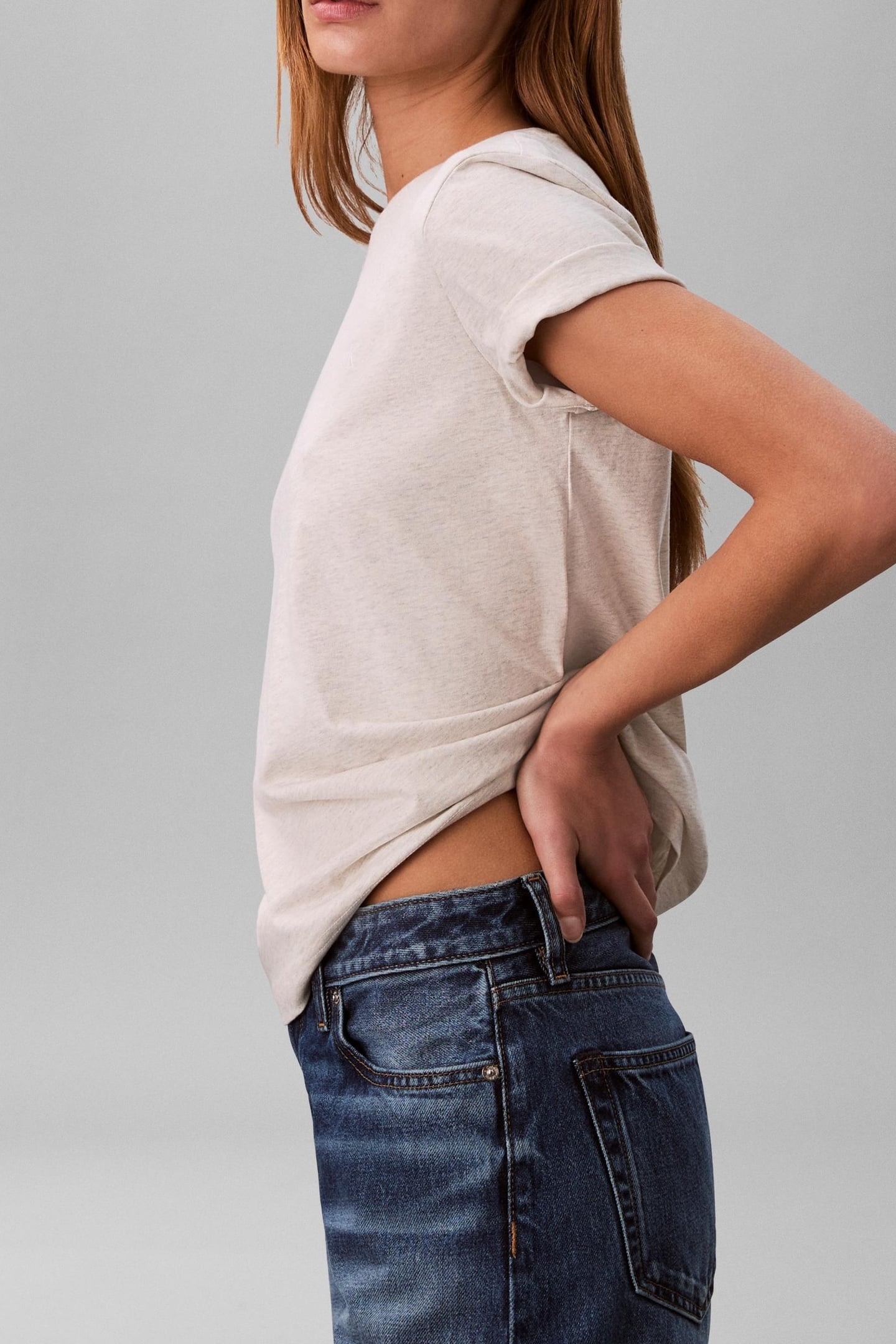 ARCHIVE JERSEY CREW HEROIC GREY HEATHER 5