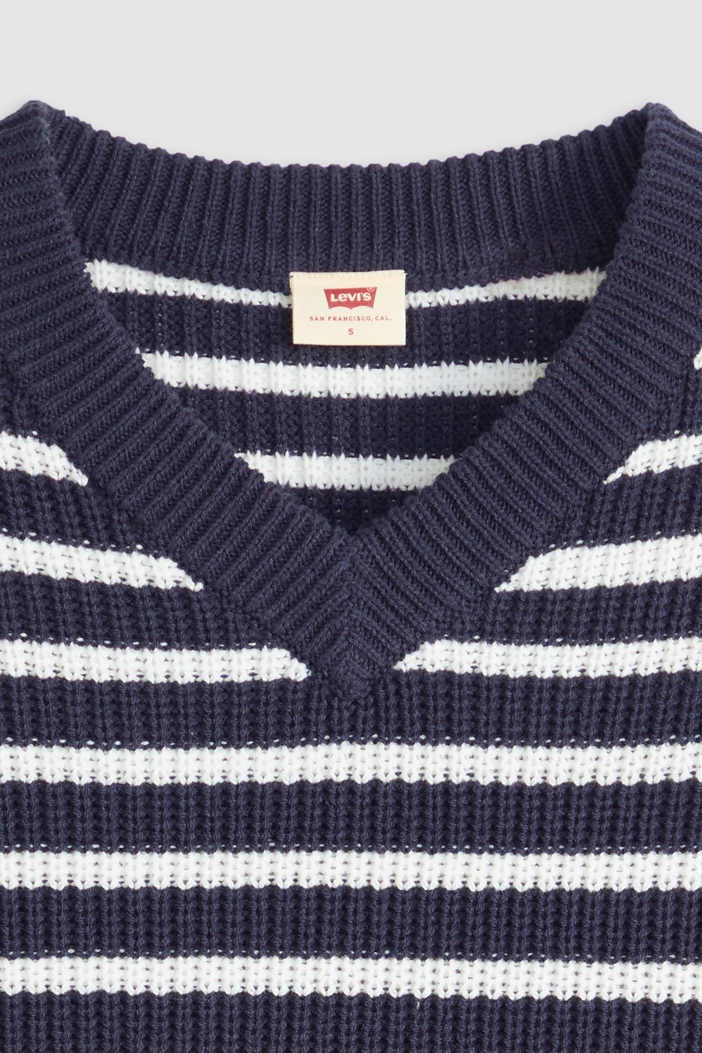 REESE V-NECK SWEATER BLUE 6