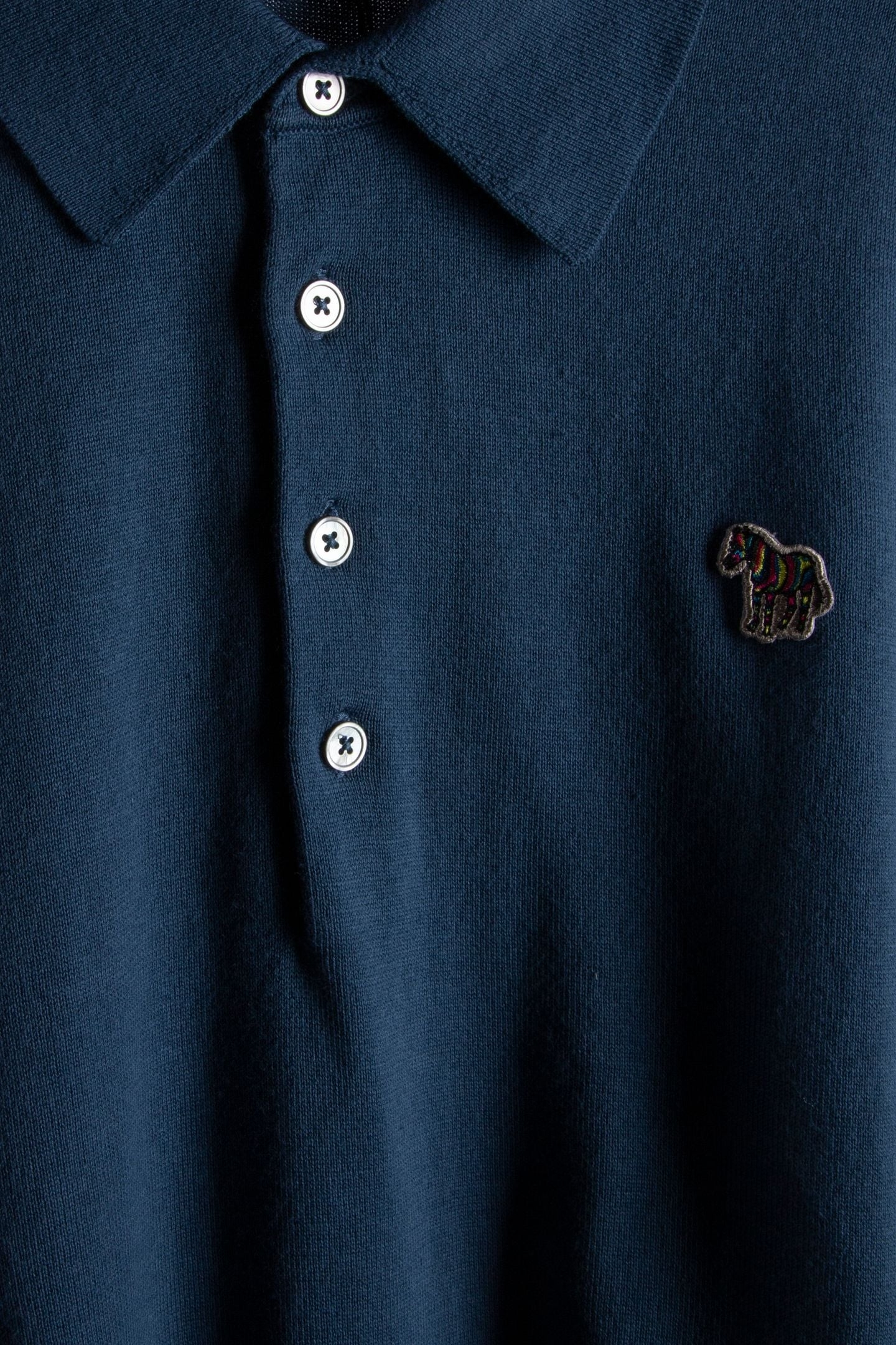 SWEATER SS POLO ZEB BAD INDIGO 6