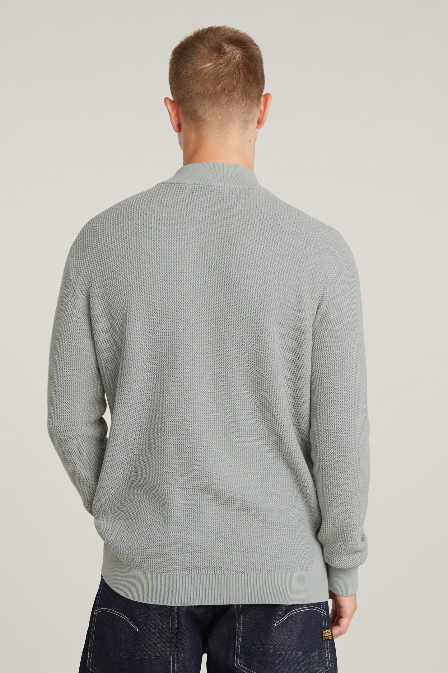 SERRATED SKIPPER KNIT GS MERCURY GD 3