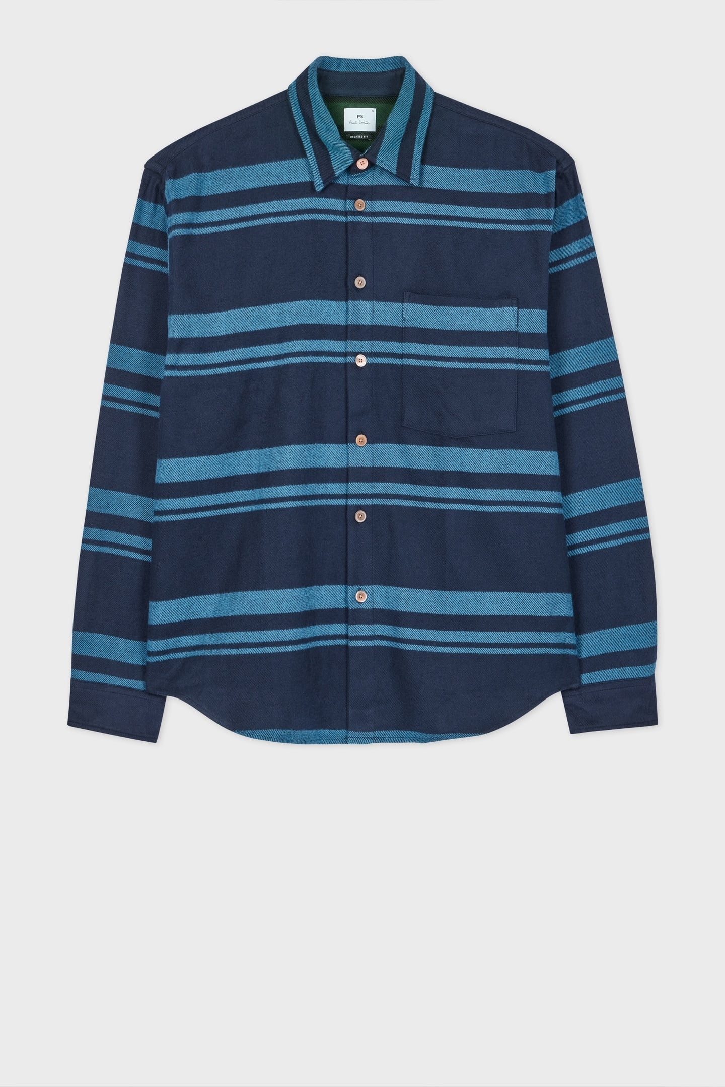 LS RELAXED FIT FIT SHIRT VERY DARK NAVY 1