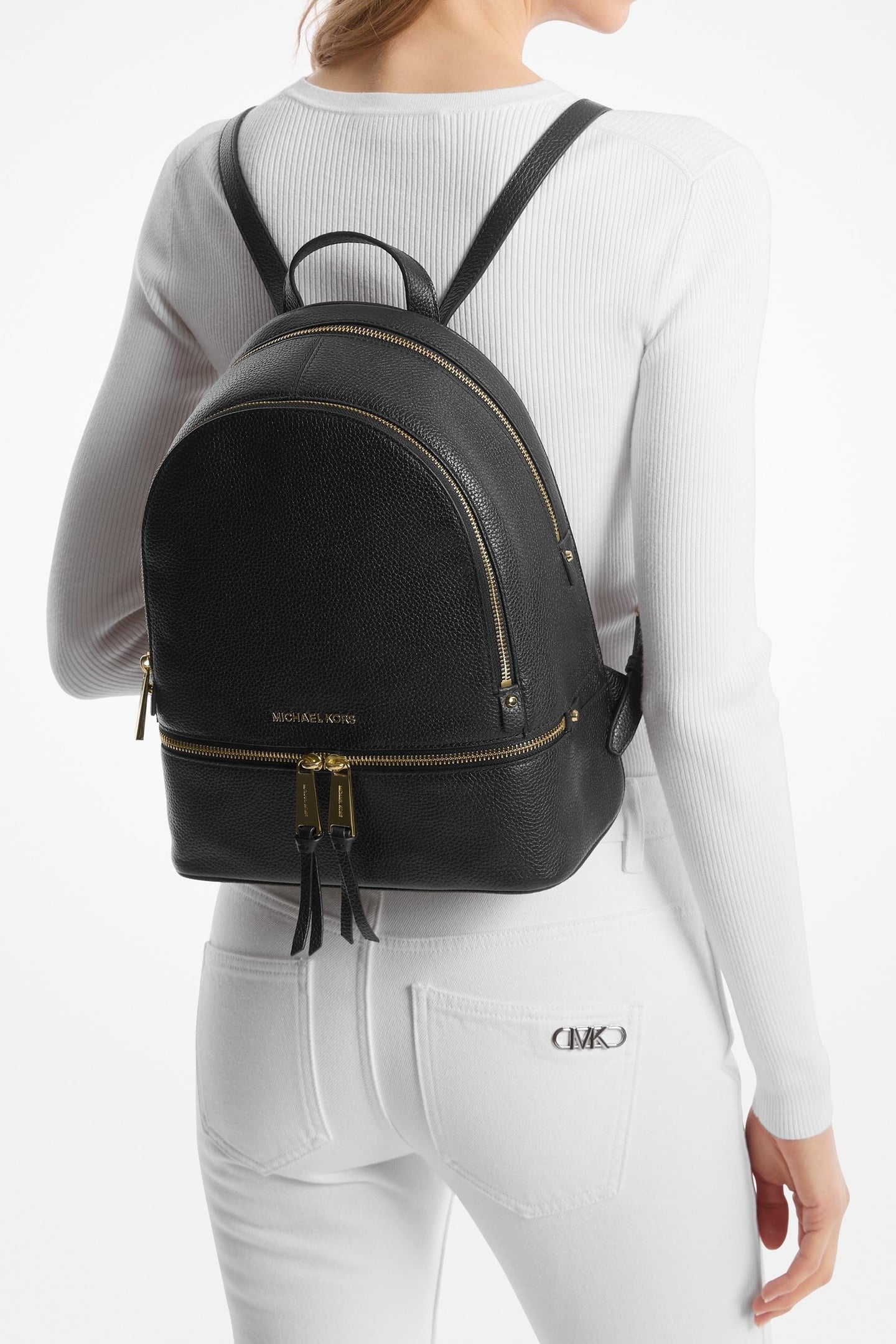 MEDIUM BACKPACK BLACK 2