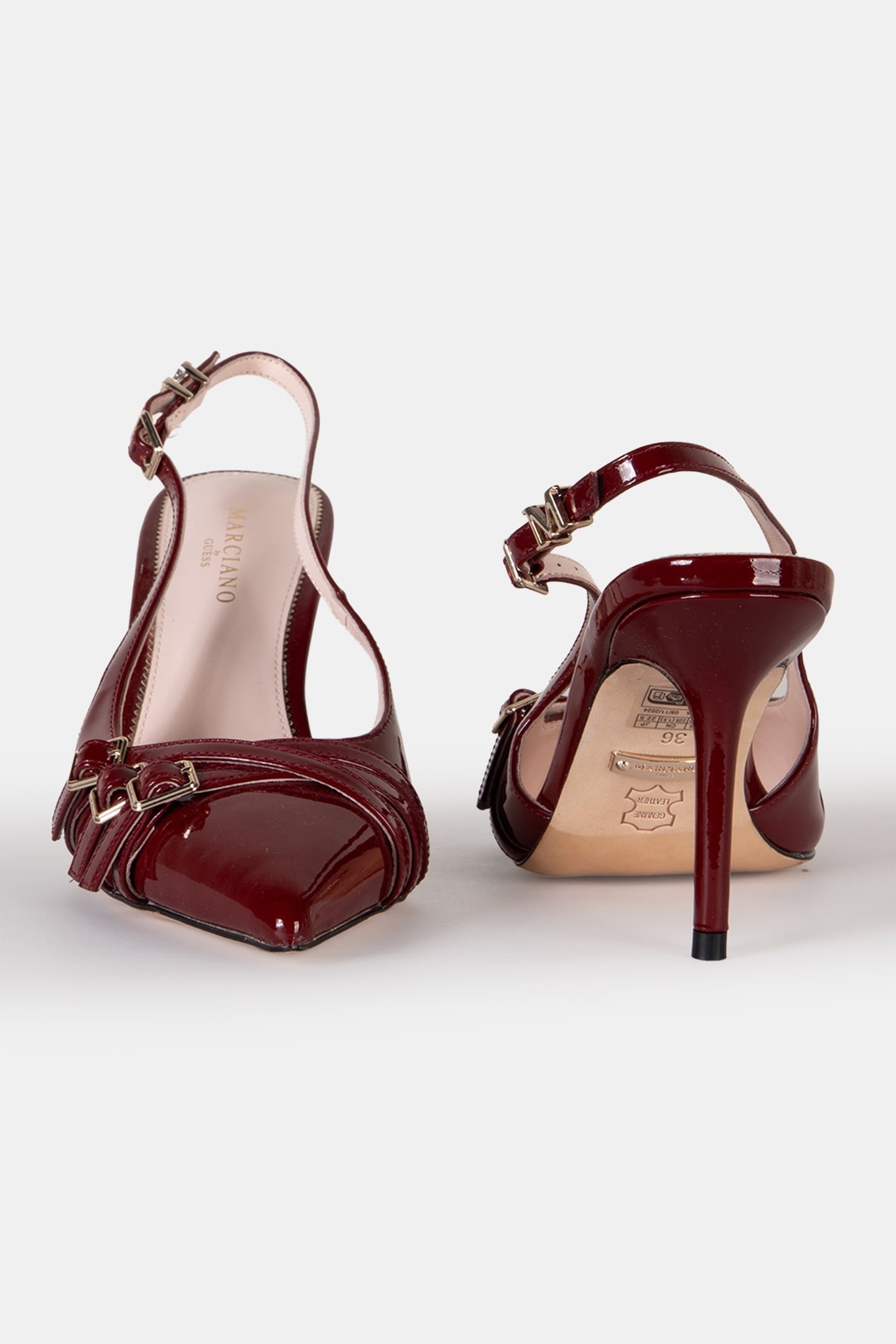 MARCIANO BY GUESS SLING BACK BUCKLE BLOOD 3