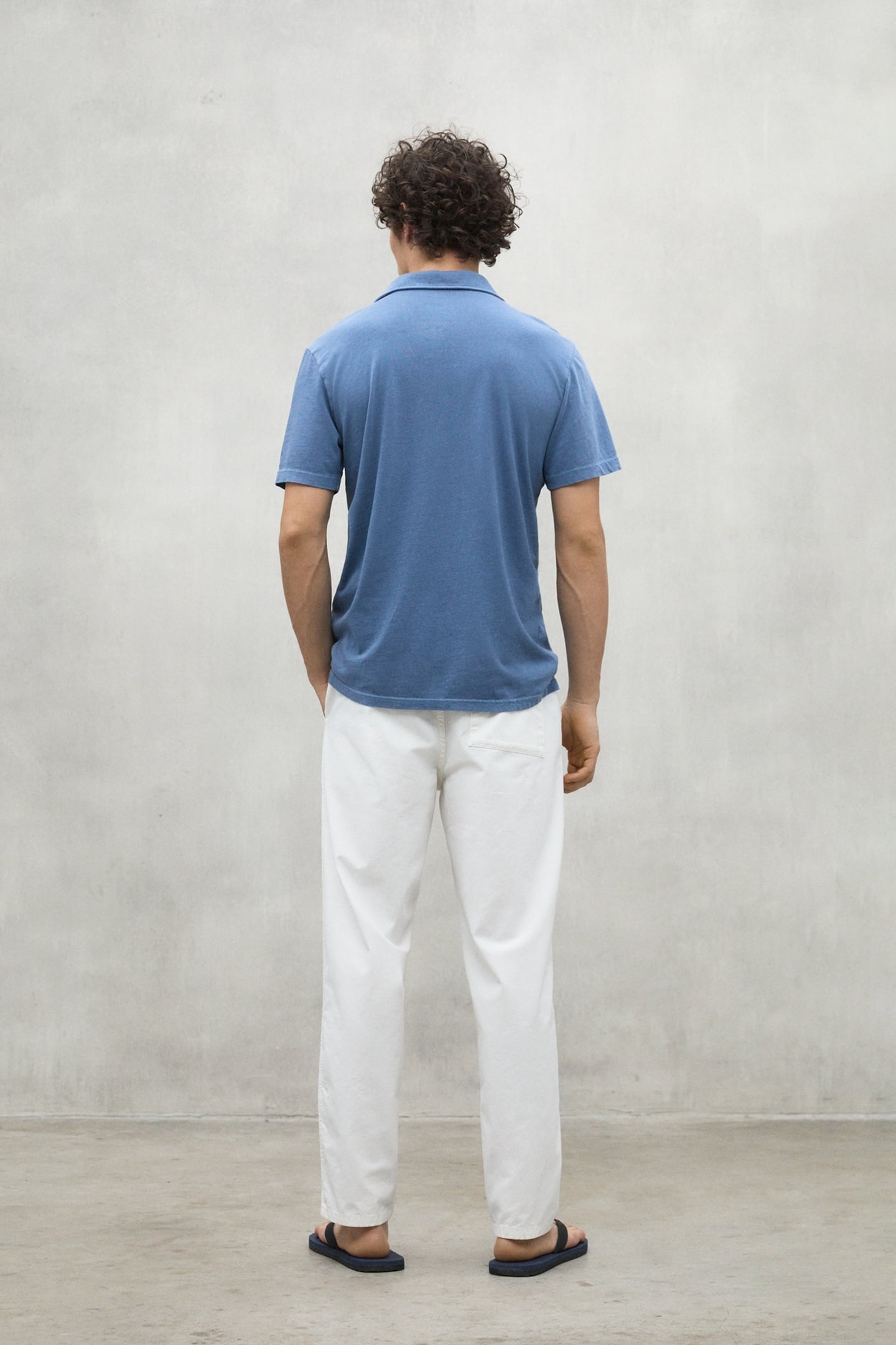 ENZOALF POLO LIGHT INDIGO 3