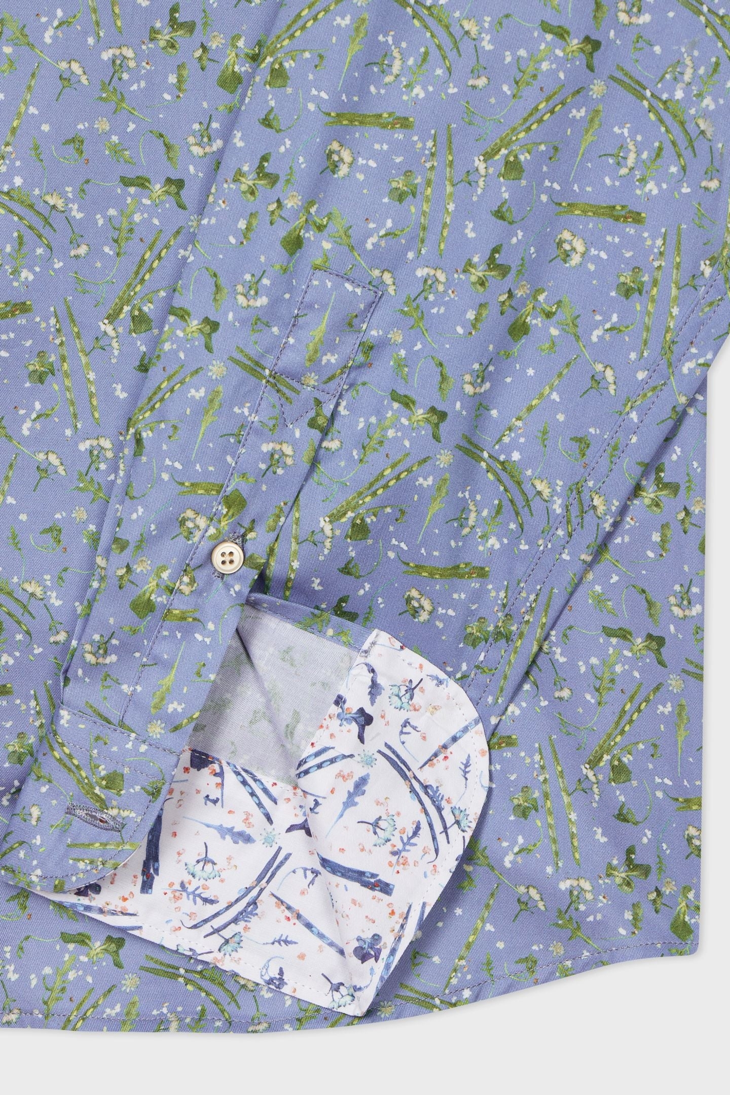 LS TAILORED FIT SHIRT LIGHT BLUE 3