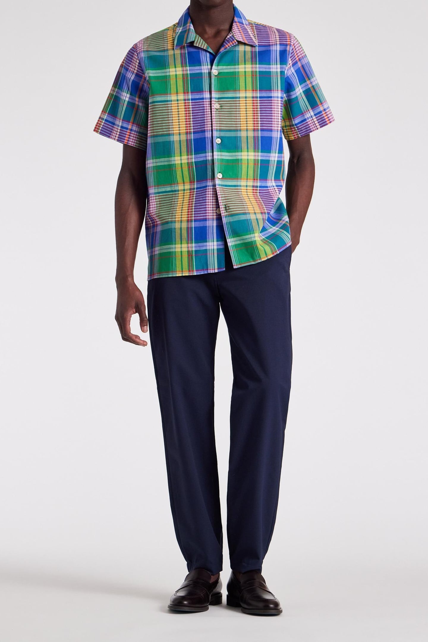 SS CASUAL FIT SHIRT MULTI COLOURED 3