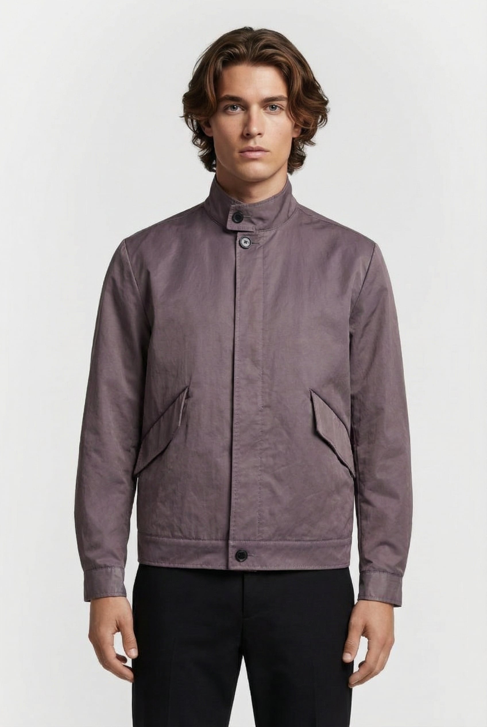 CASUAL JACKET LIGHT PURPLE 1