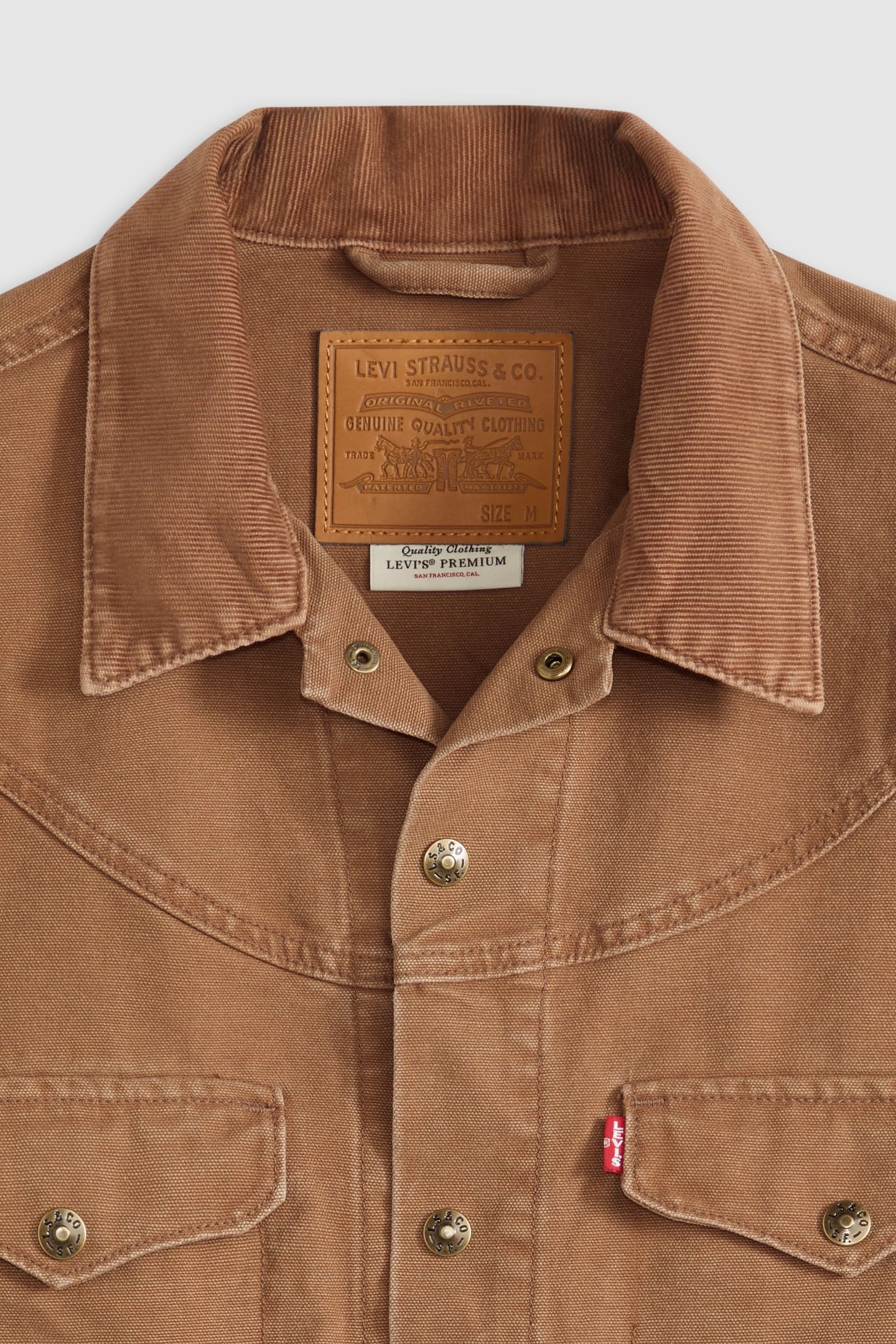 WESTERN SHORTHORN TRUCKER JACKET BROWN 6