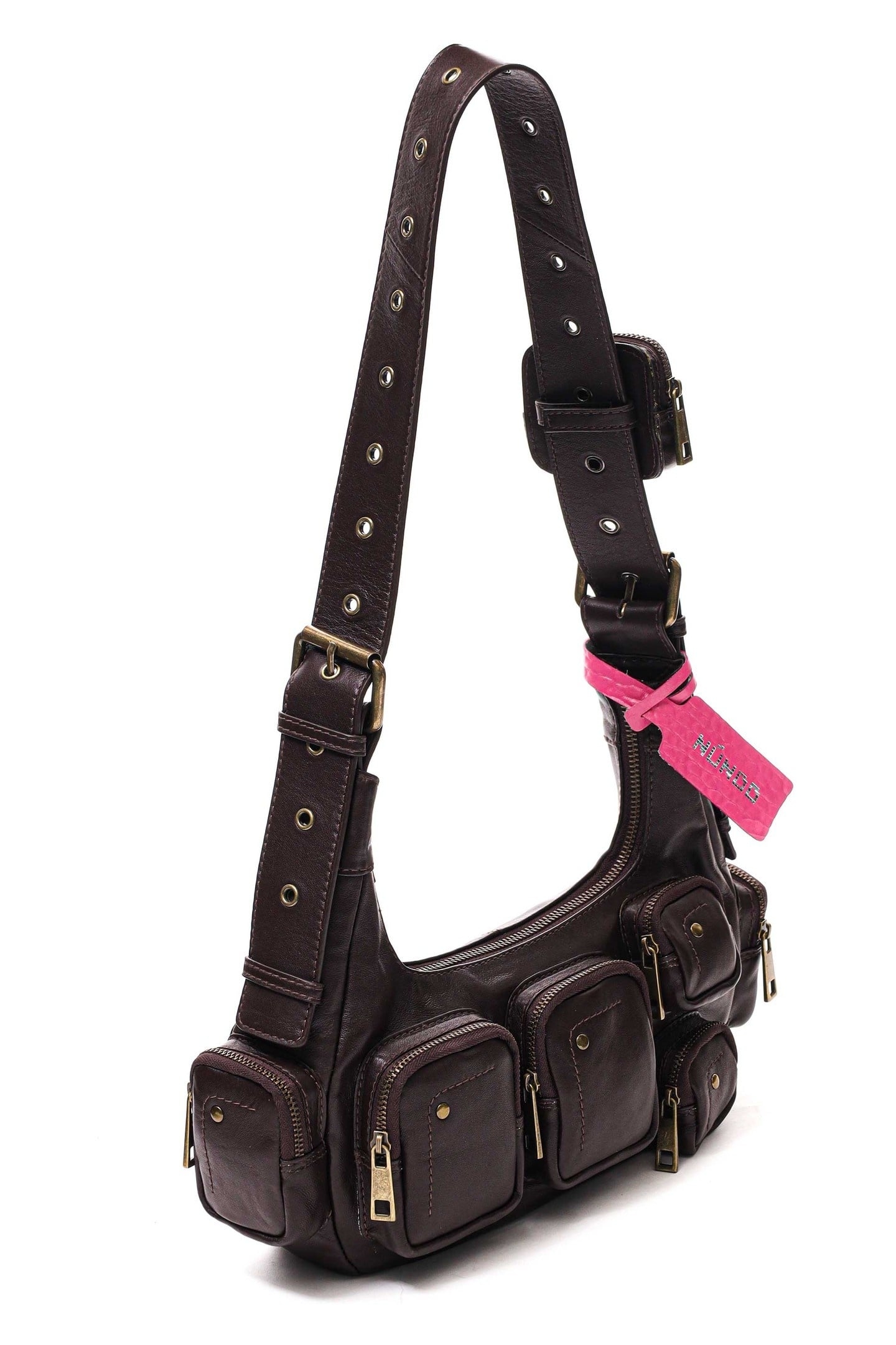 SALLY SMALL POCKET SHEEP BROWN W. GOLD 3