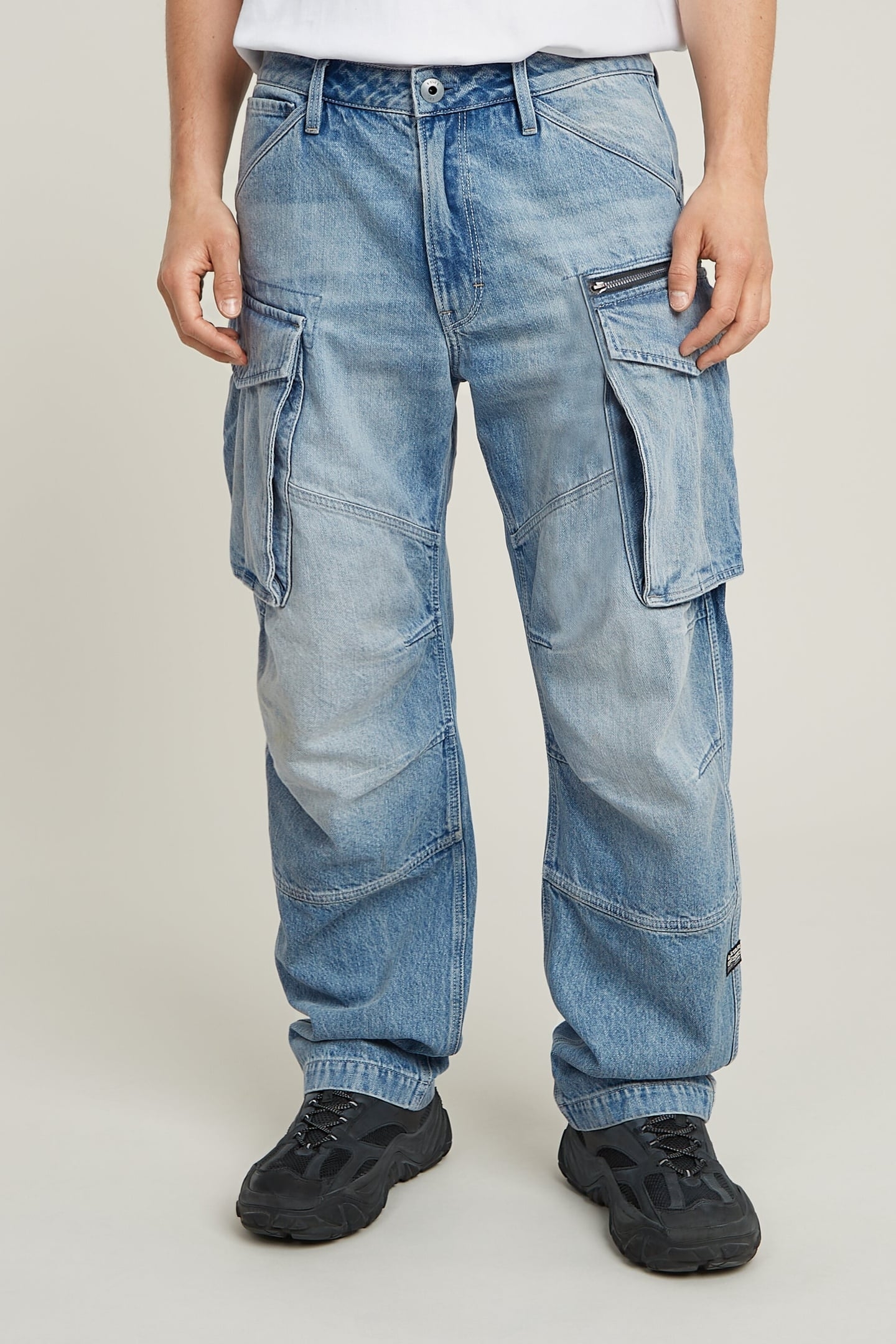 ROVIC 3D LOOSE DENIM JEANS VINTAGE MINE DUST 2