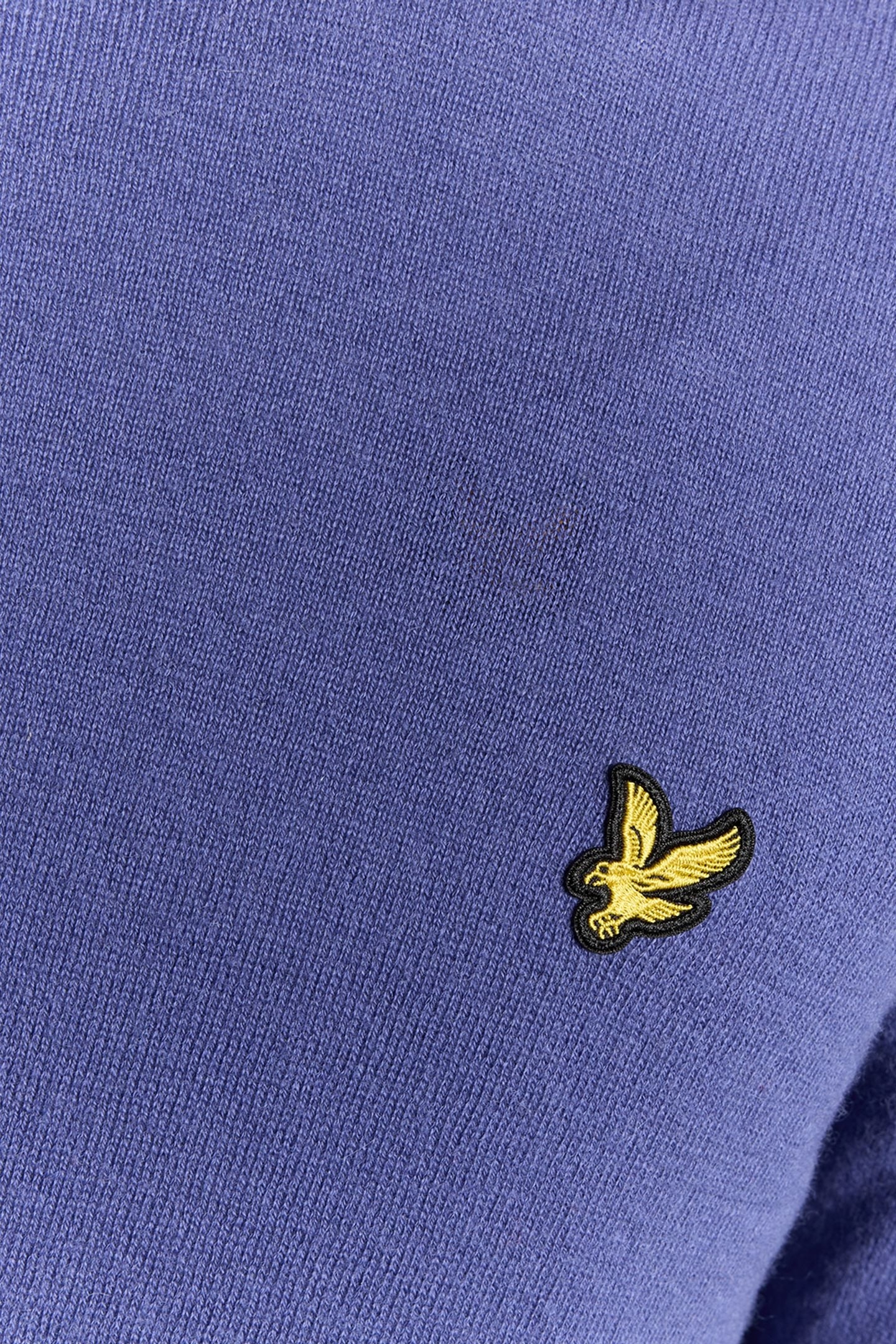 COTTON MERINO CREW NECK JUMPER TWILIGHT 6