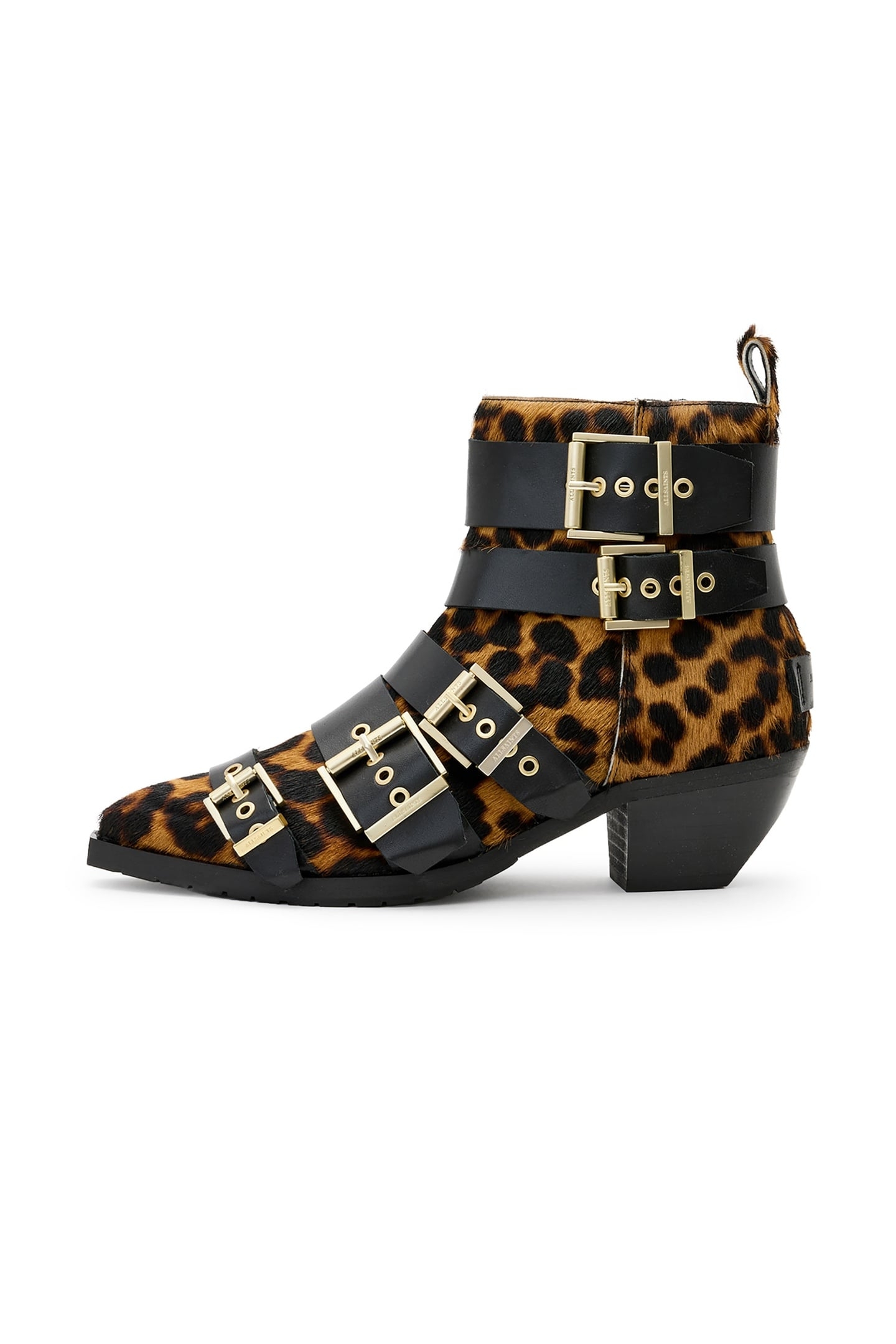 JANE BUCKLE BOOT LEPPO BROWN/BLACK 3