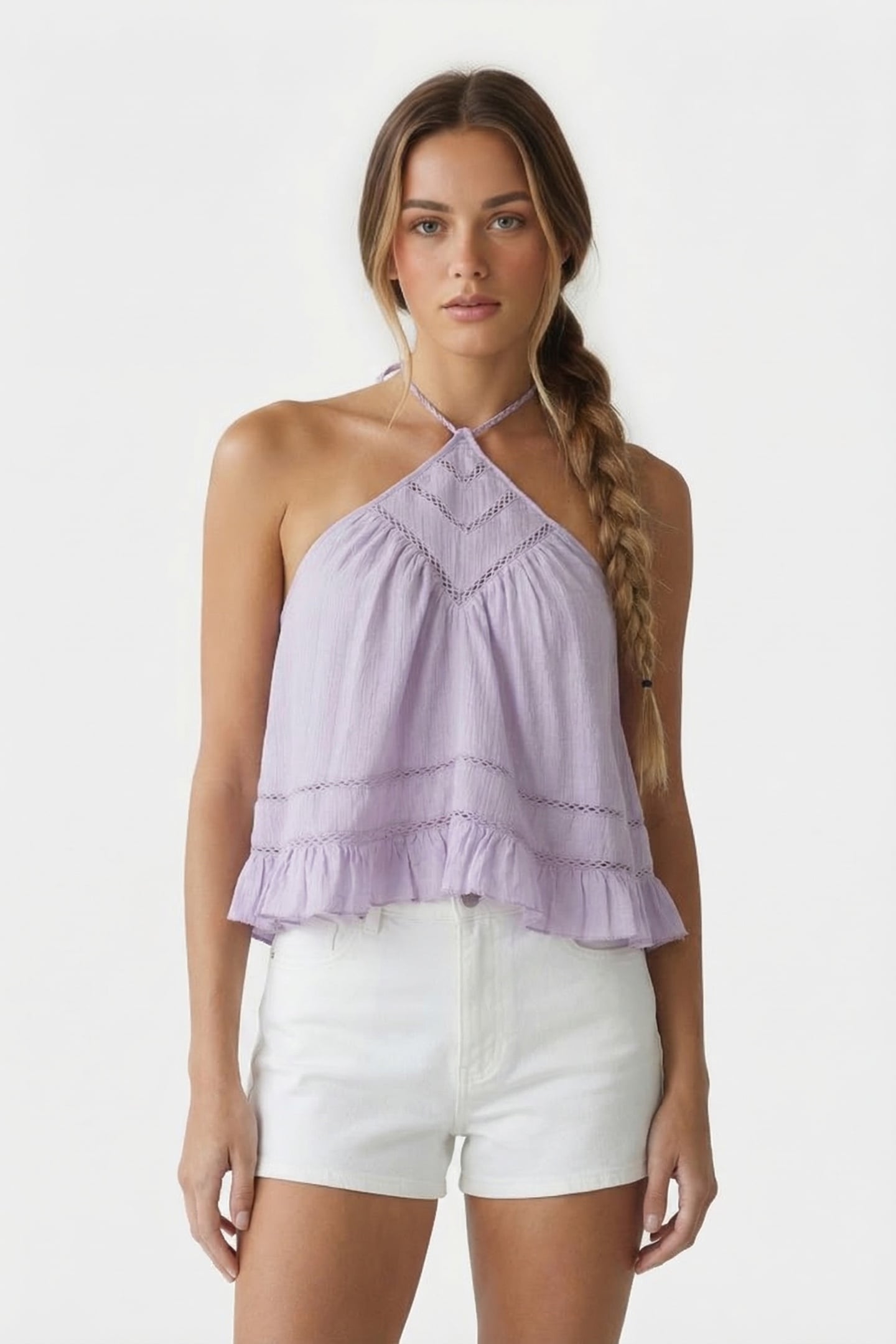 LISIO BLOUSE LILAC 1