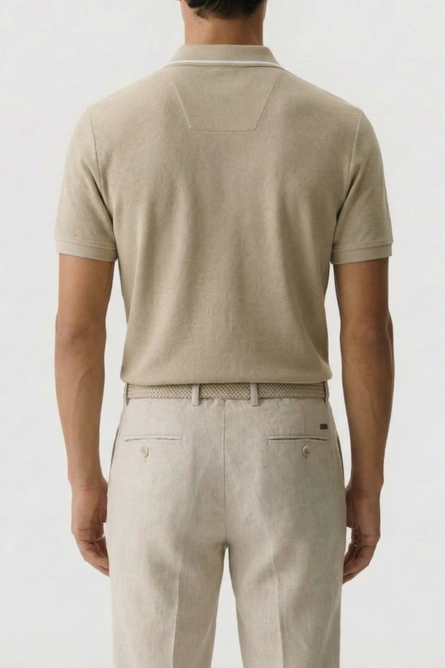 MARCIANO BY GUESS SS POLO OPEN PLACKET HAZEL WOOD 3