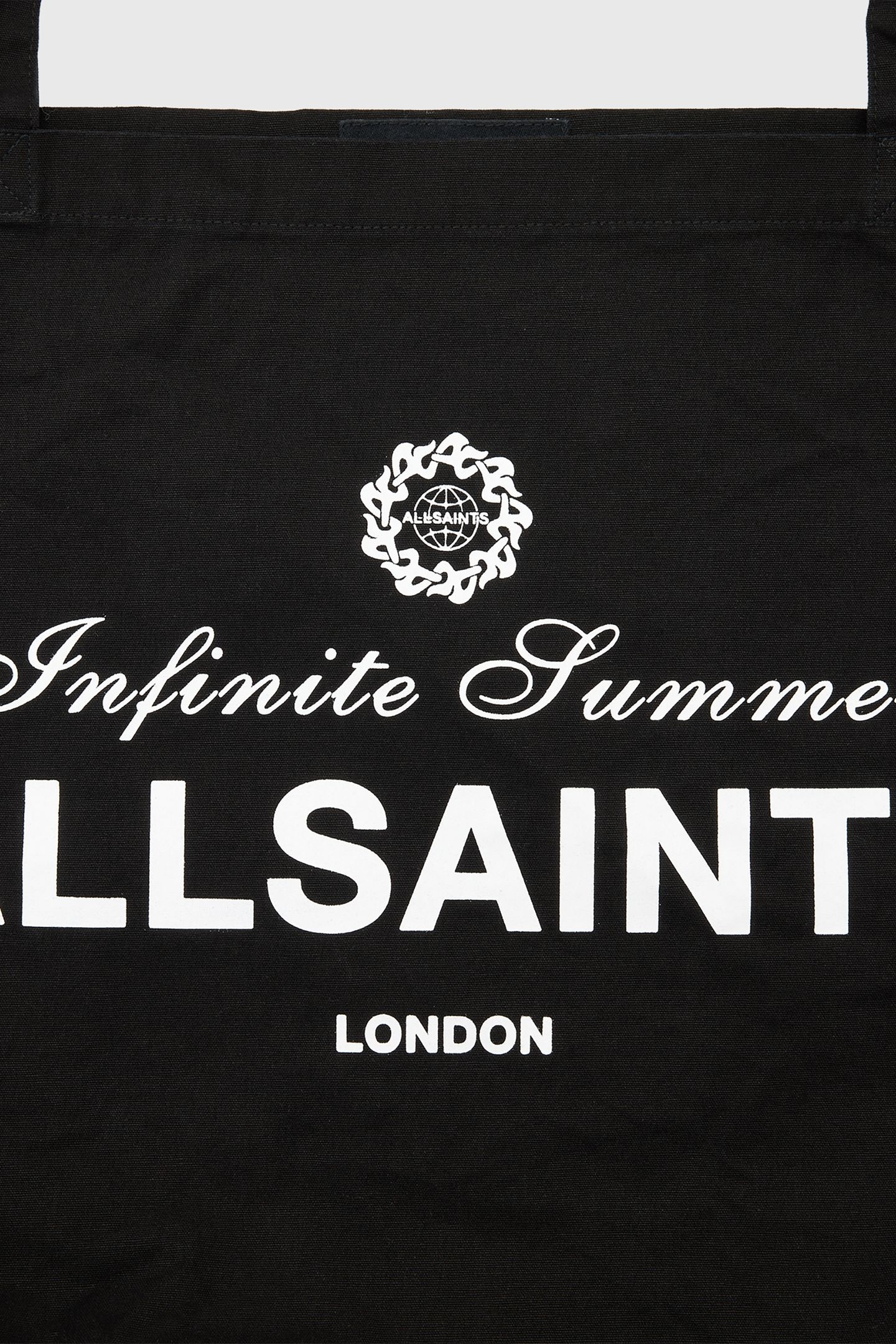 SOLEIL GRAPHIC TOTE WASHED BLACK 5